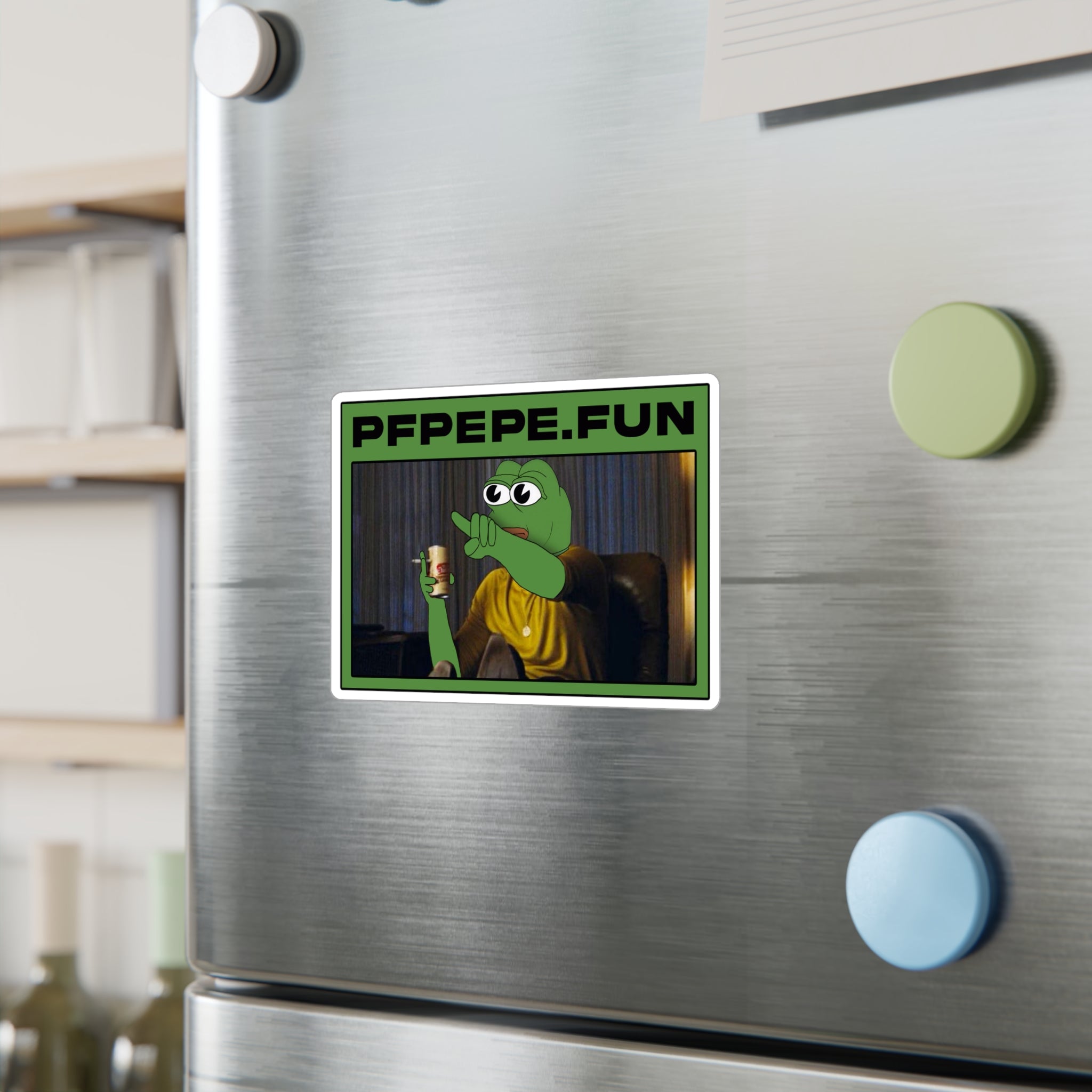 PFP Vinyl Sticker — PFP Pointing