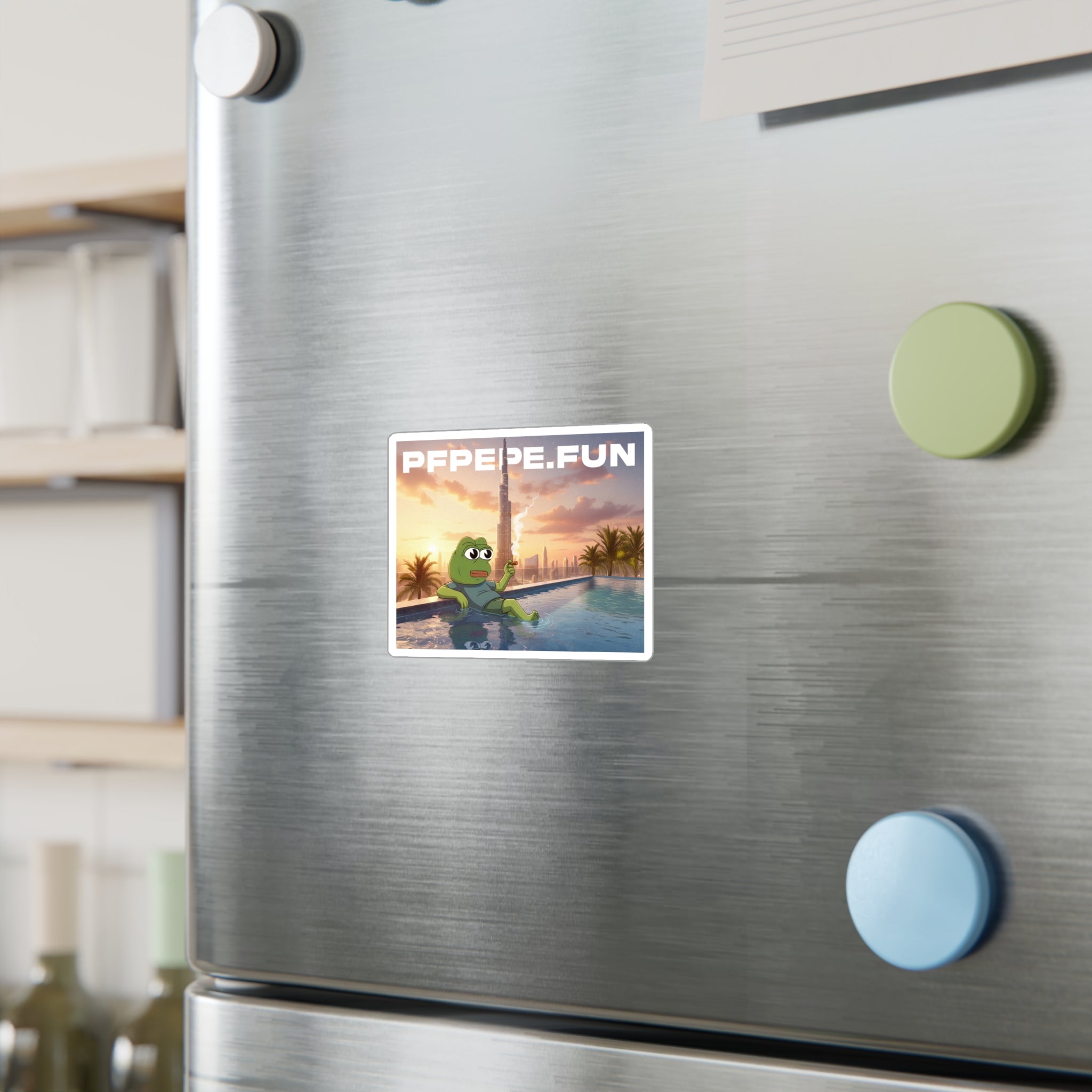 PFP Vinyl Sticker — PFP In Dubai