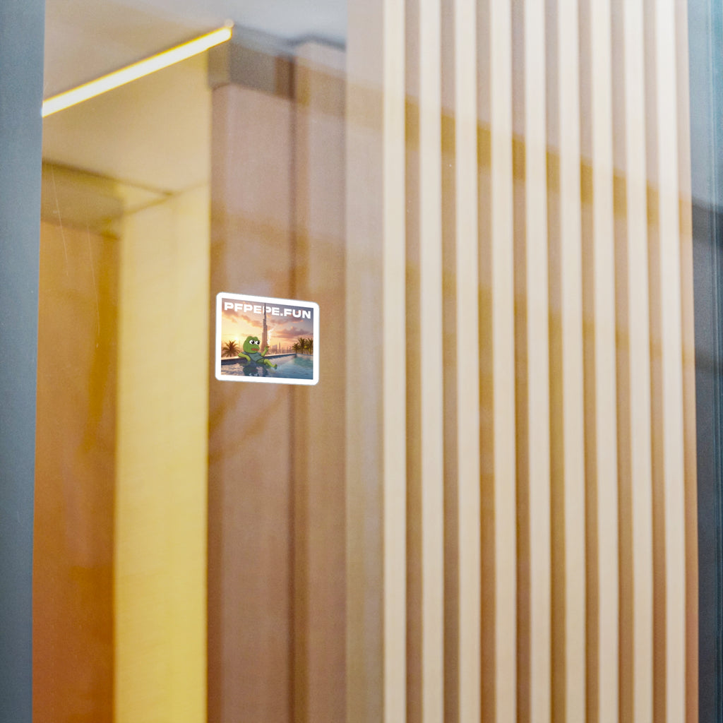 PFP Vinyl Sticker — PFP In Dubai
