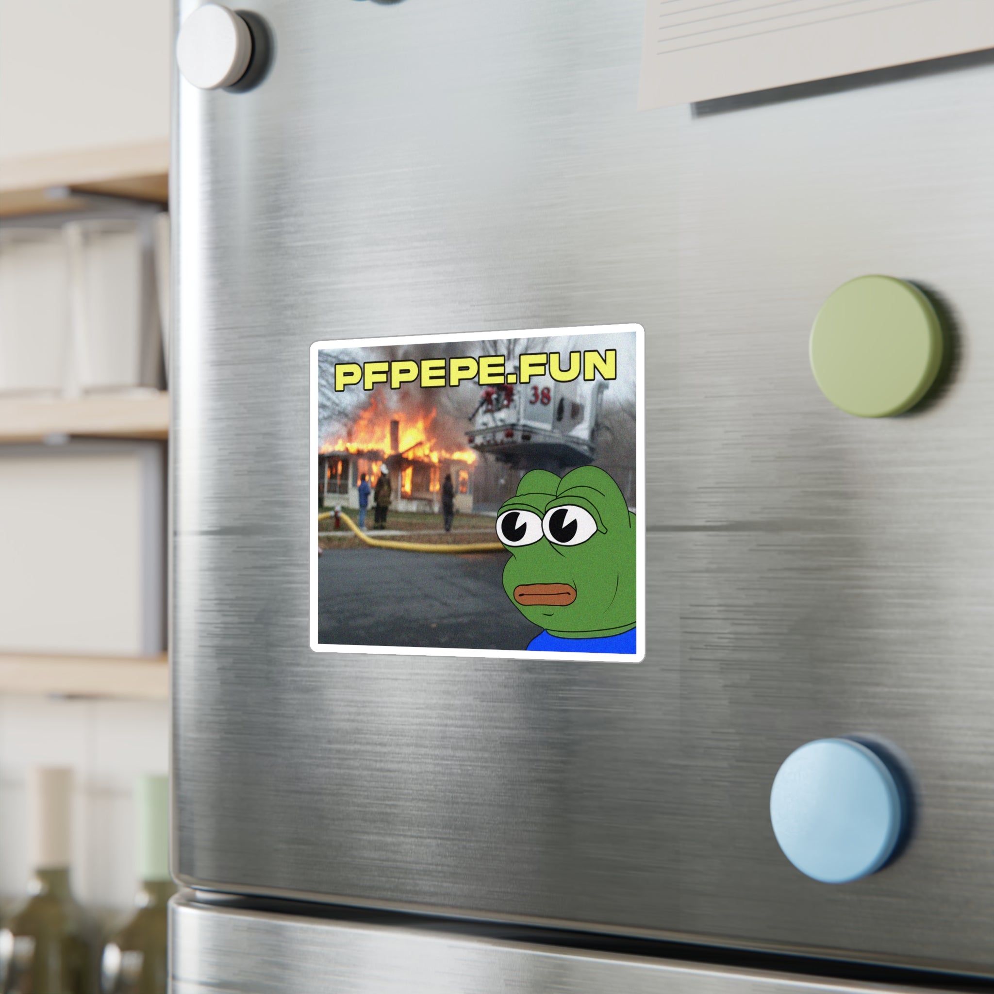 PFP Vinyl Sticker — PFP Unfazed
