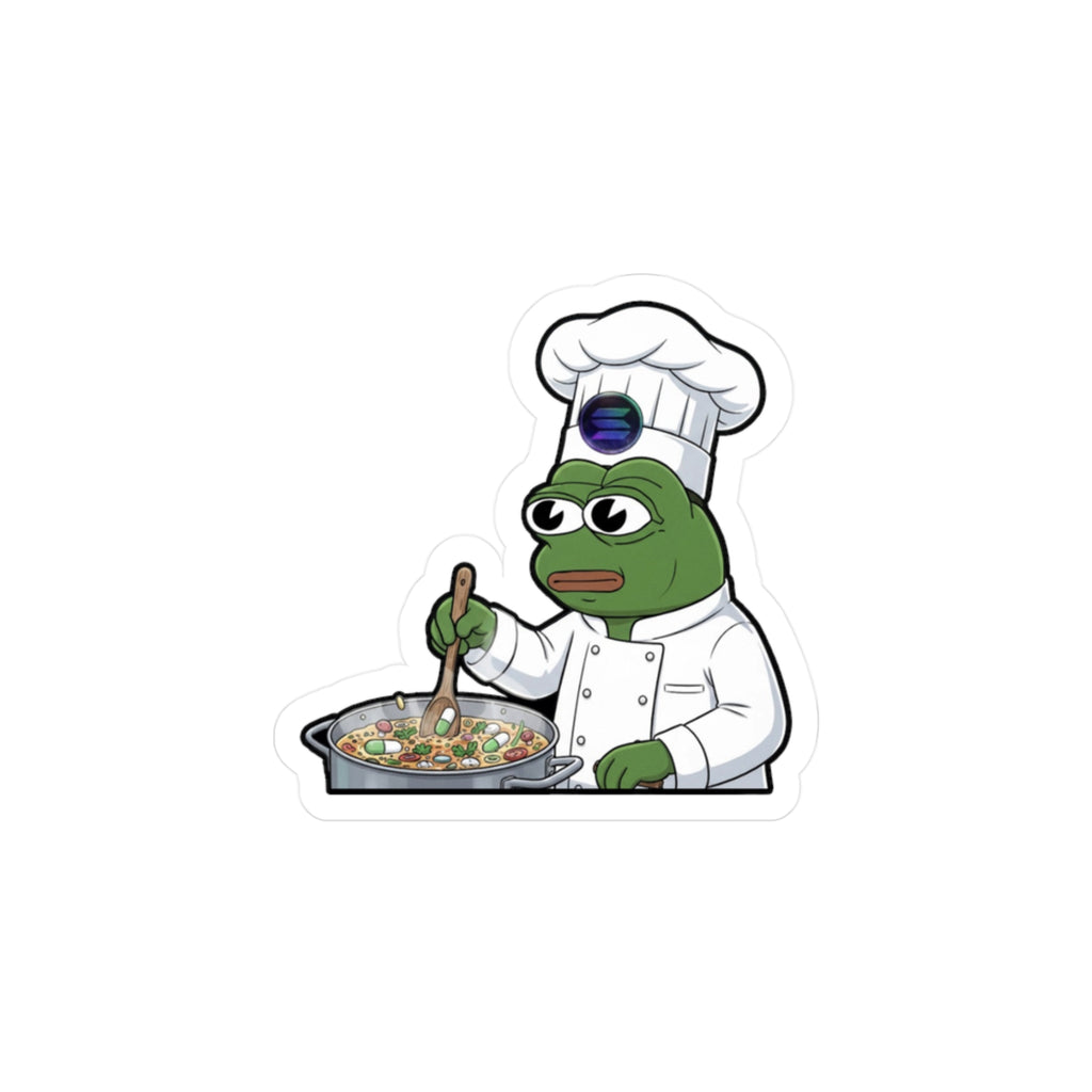 PFP Vinyl Sticker — PFP "Let him COOK"