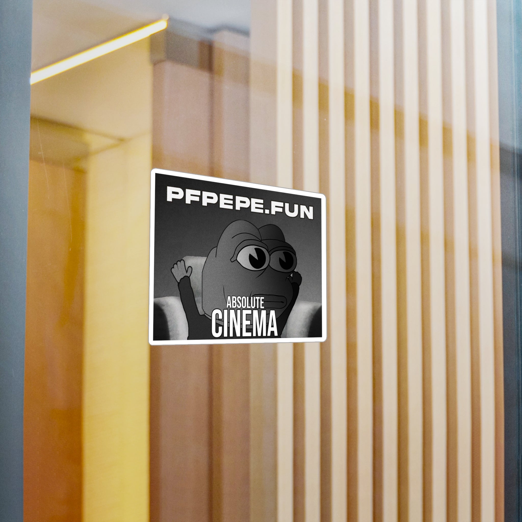 PFP Vinyl Sticker — PFP Absolute Cinema
