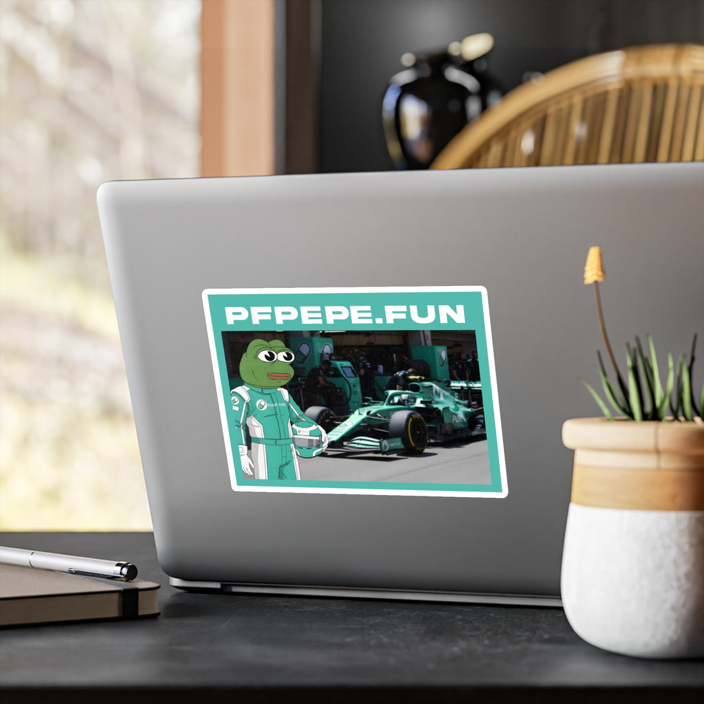 PFP Vinyl Sticker —PFP "PF Driver"