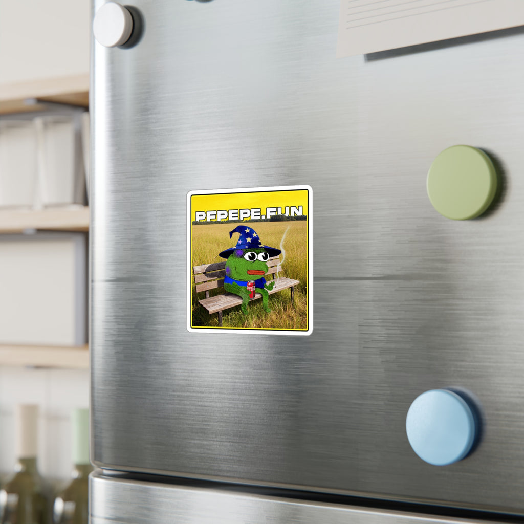 PFP Vinyl Sticker — PFP Wizard Smokin a Ciggy