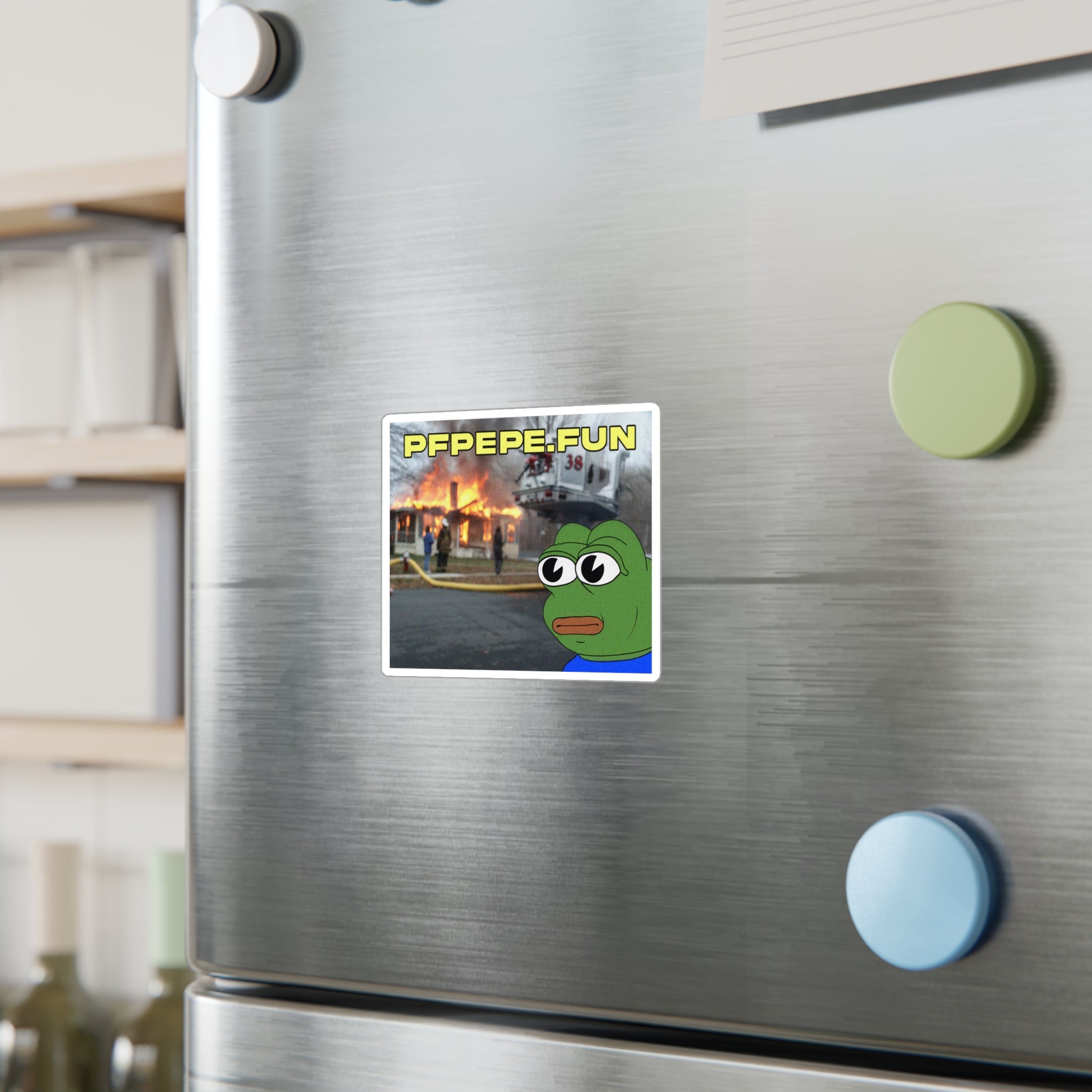 PFP Vinyl Sticker — PFP Unfazed