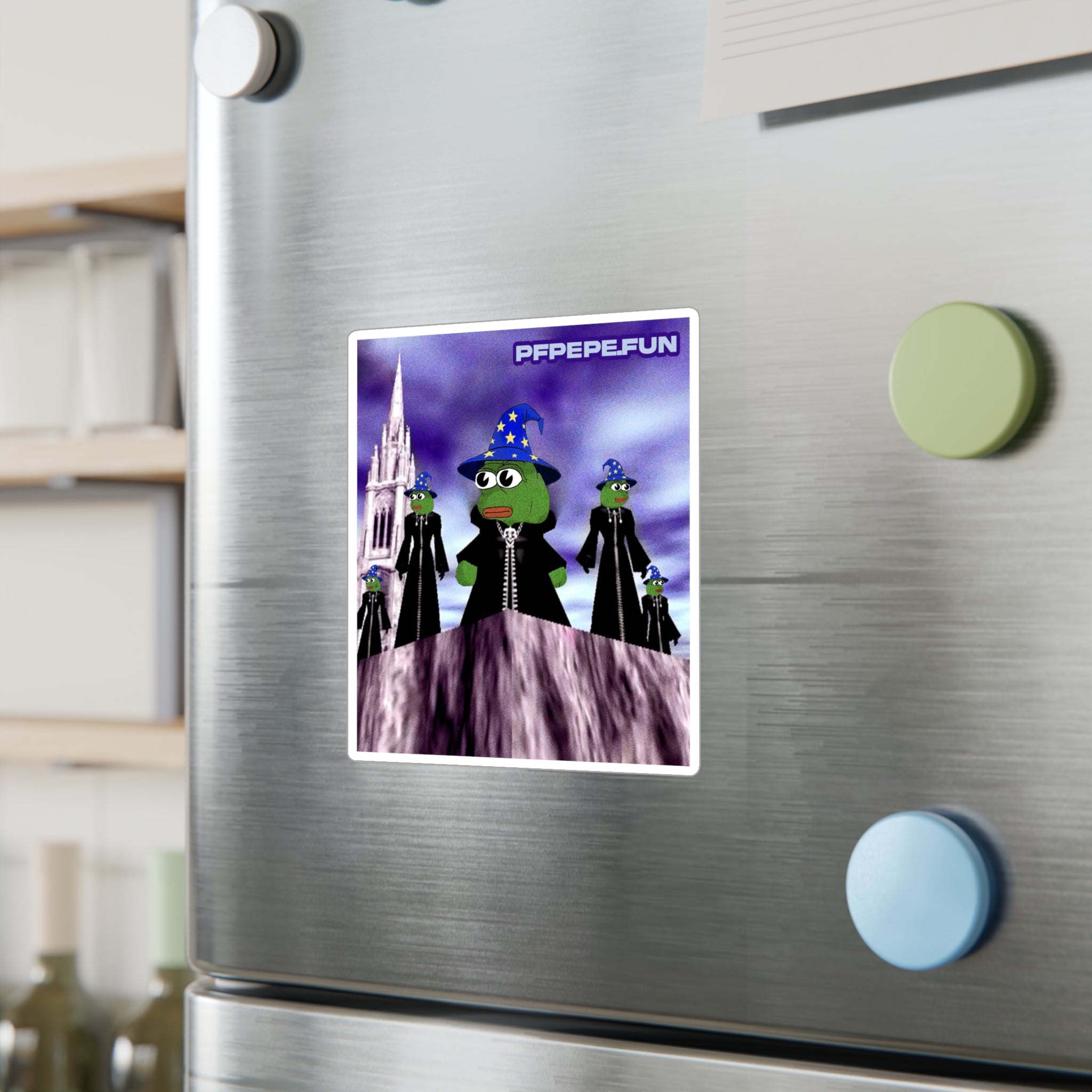 PFP Vinyl Sticker — Wizards Square