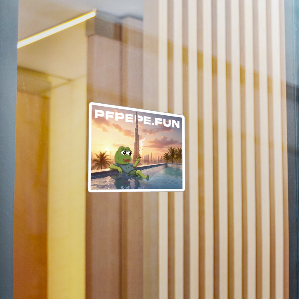 PFP Vinyl Sticker — PFP In Dubai