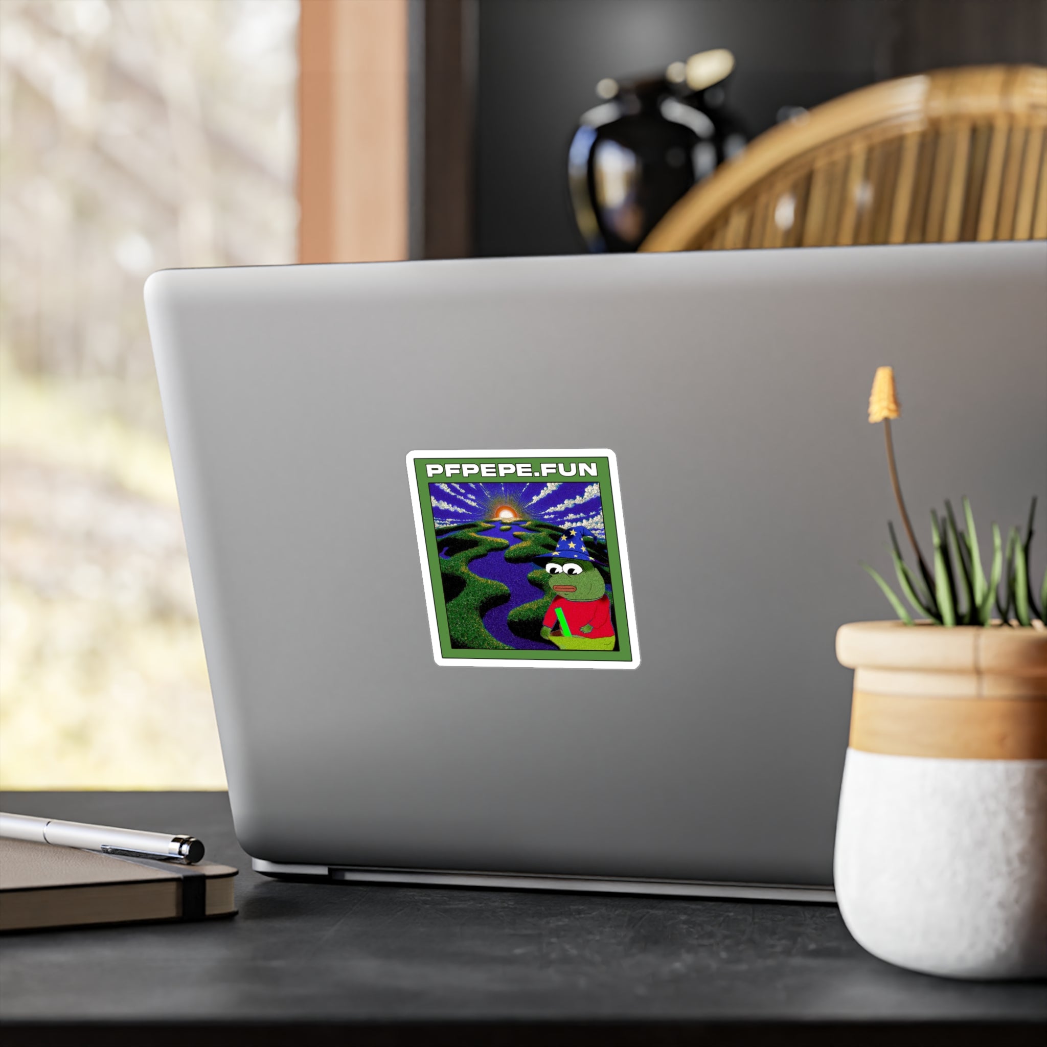 PFP Vinyl Sticker — PFP Wizard Candle