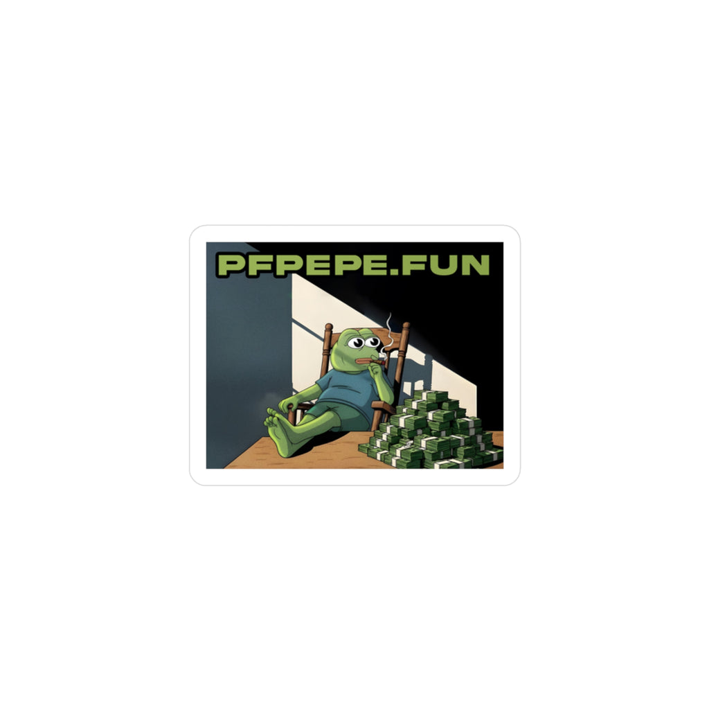PFP Vinyl Sticker — PFP RACKS