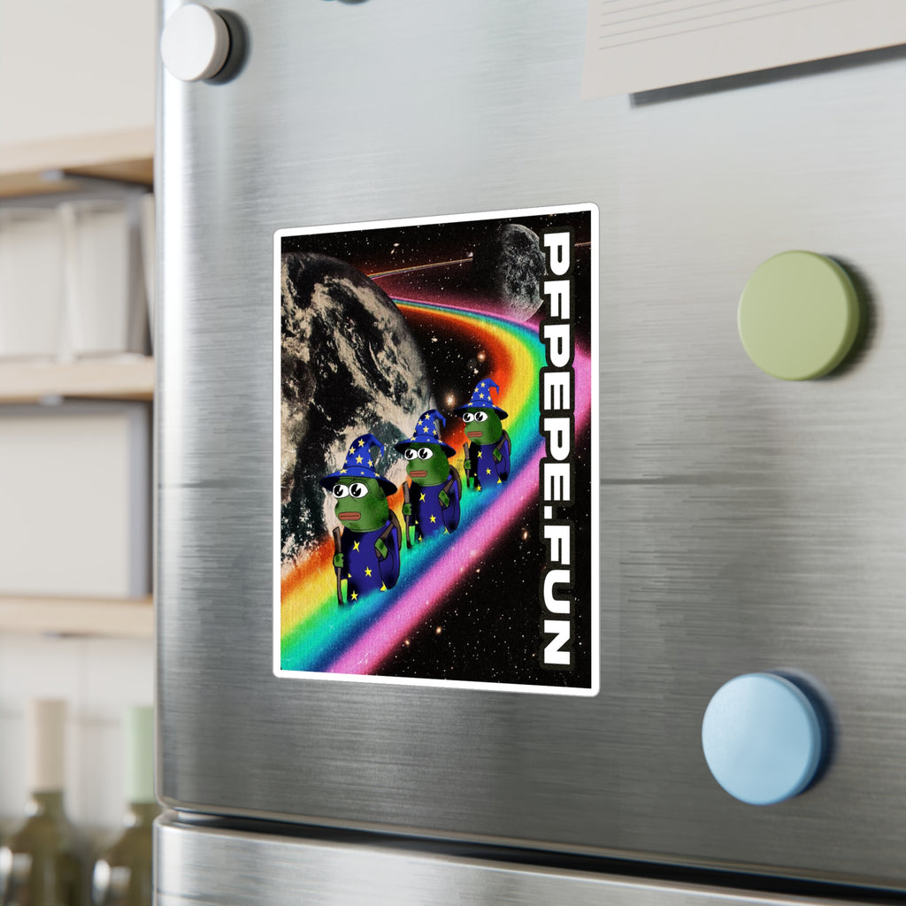 PFP Vinyl Sticker — PFP Wizard Gang in Space