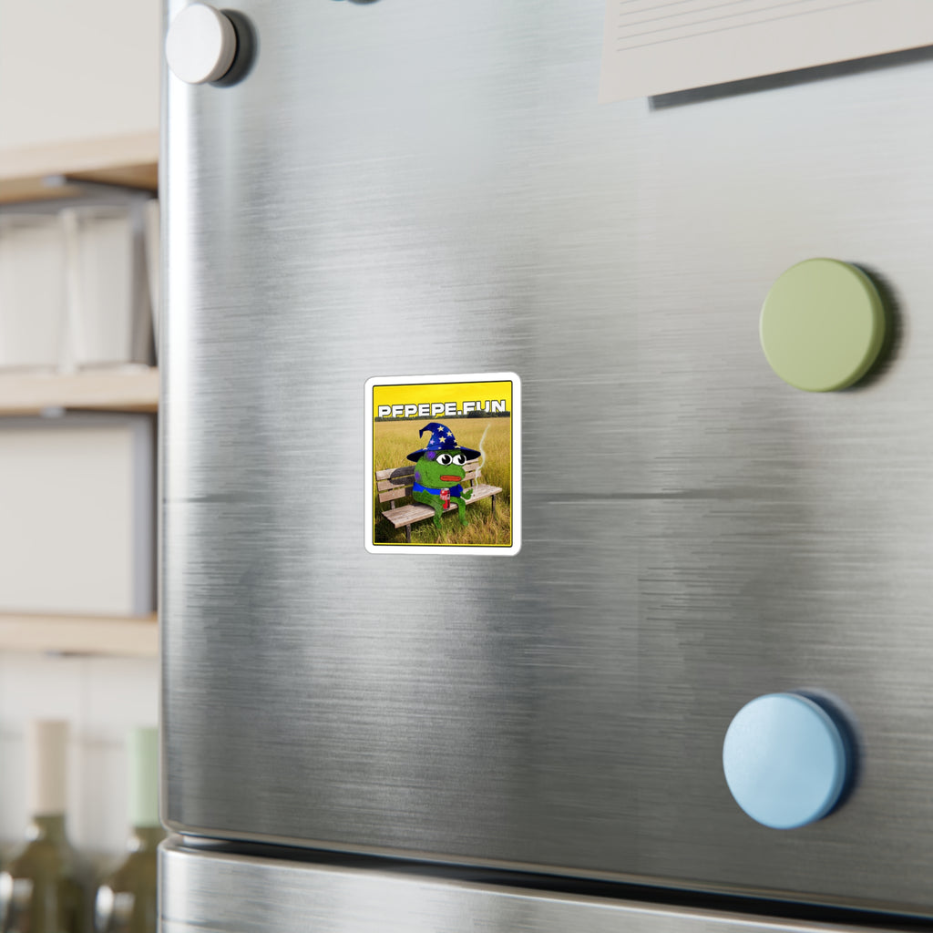 PFP Vinyl Sticker — PFP Wizard Smokin a Ciggy