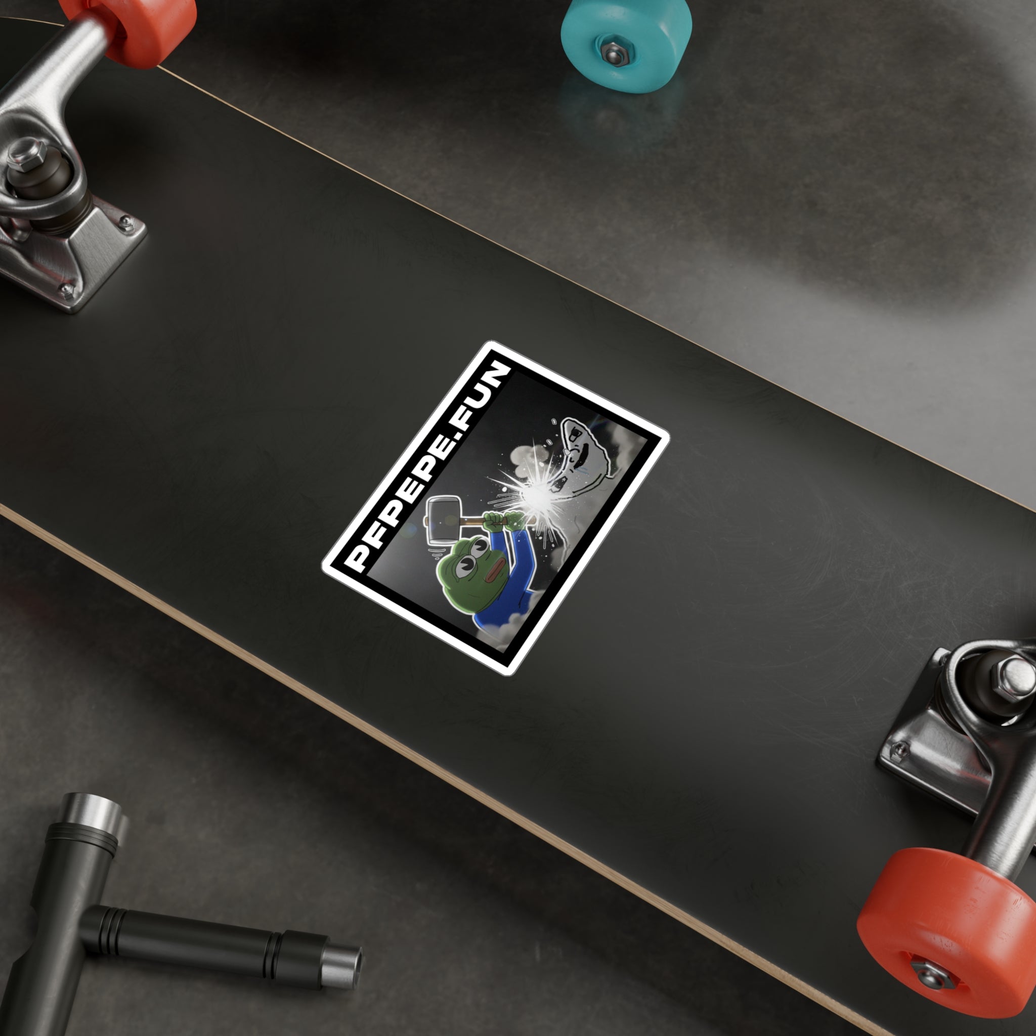 PFP Vinyl Sticker — PFP "Jeets get REKT"