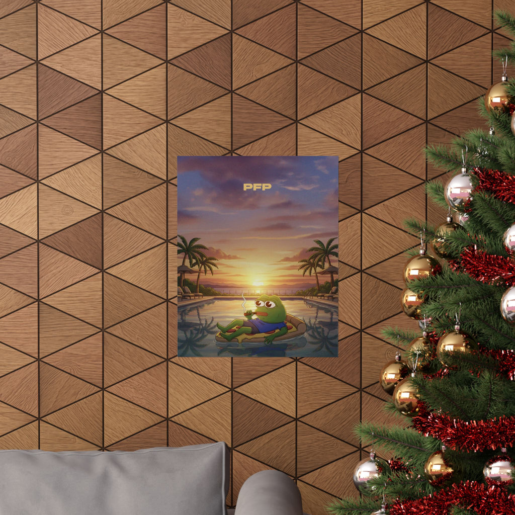 PFP Poster | PFP Pool and Cigar