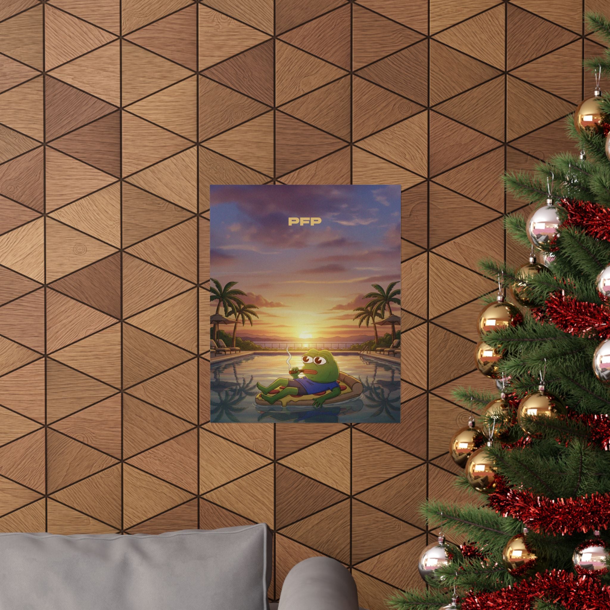 PFP Poster | PFP Pool and Cigar