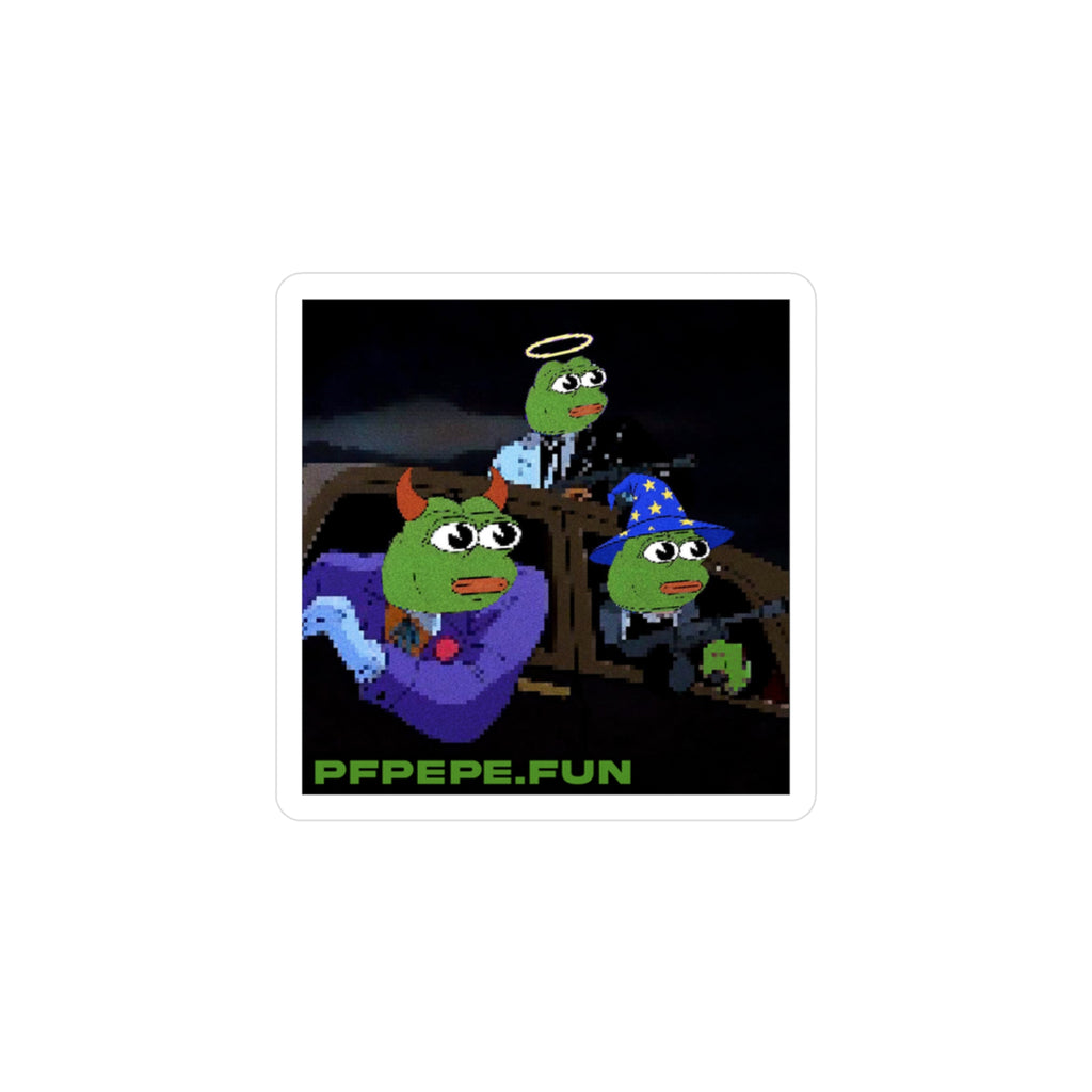 PFP Vinyl Sticker — PFP Trio