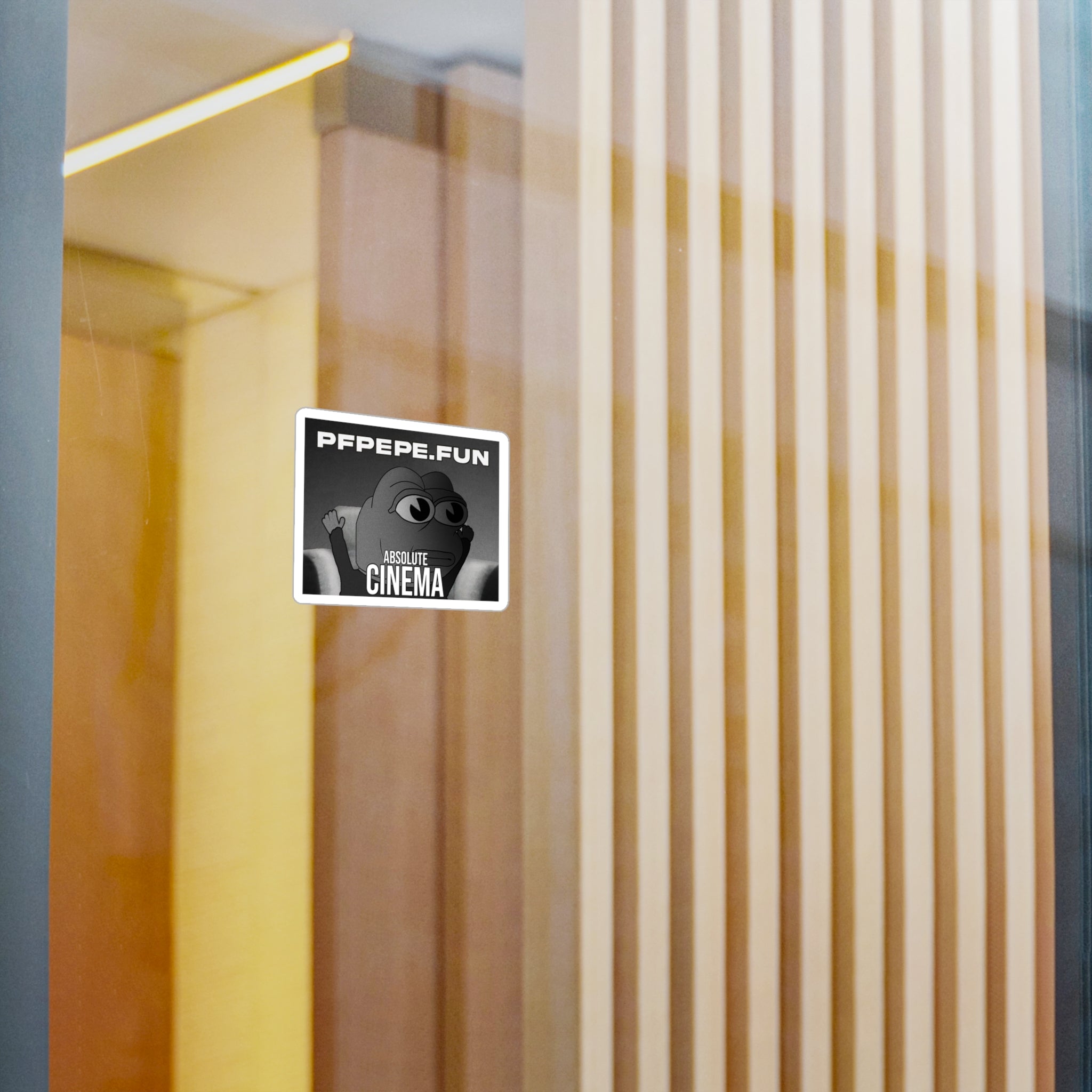 PFP Vinyl Sticker — PFP Absolute Cinema