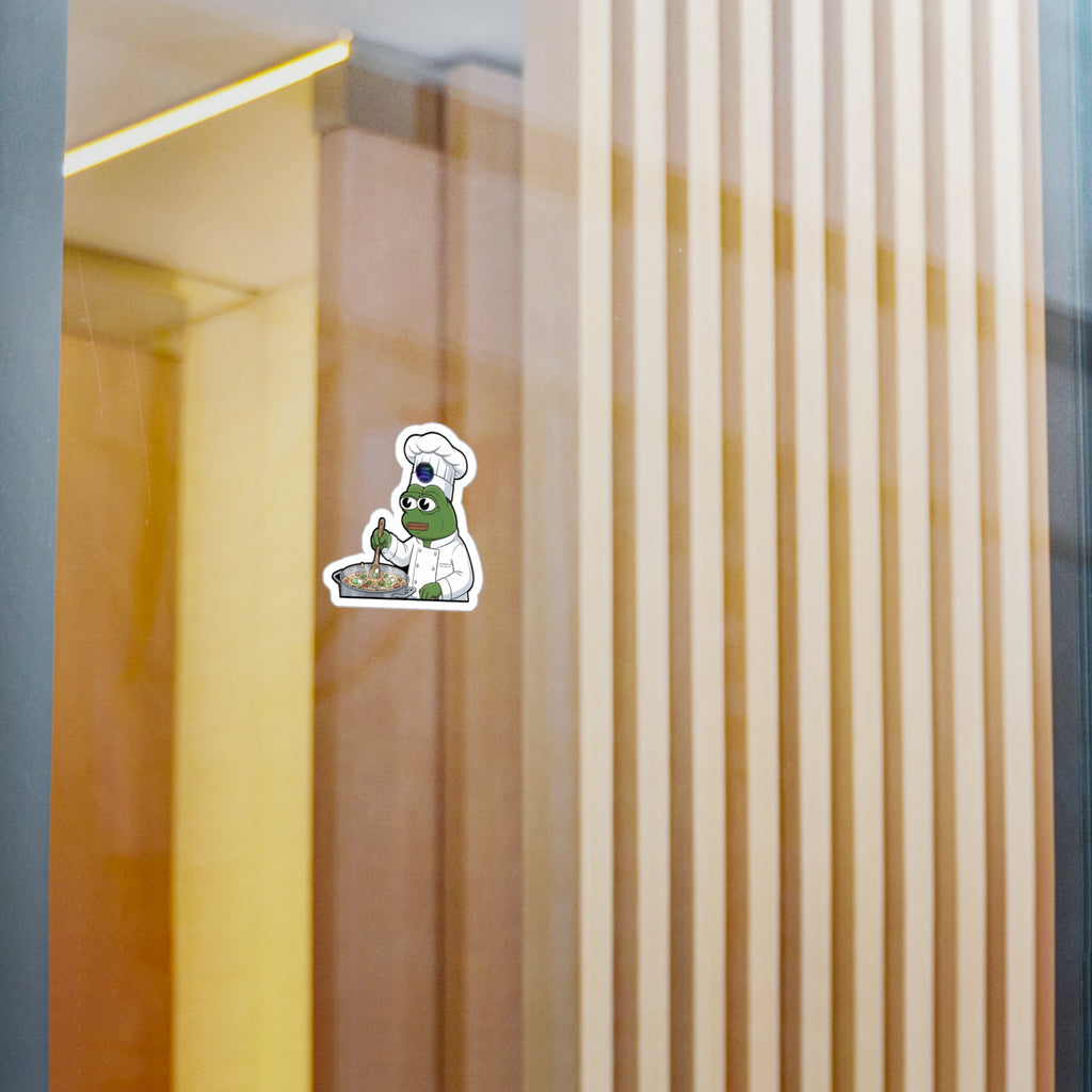PFP Vinyl Sticker — PFP "Let him COOK"