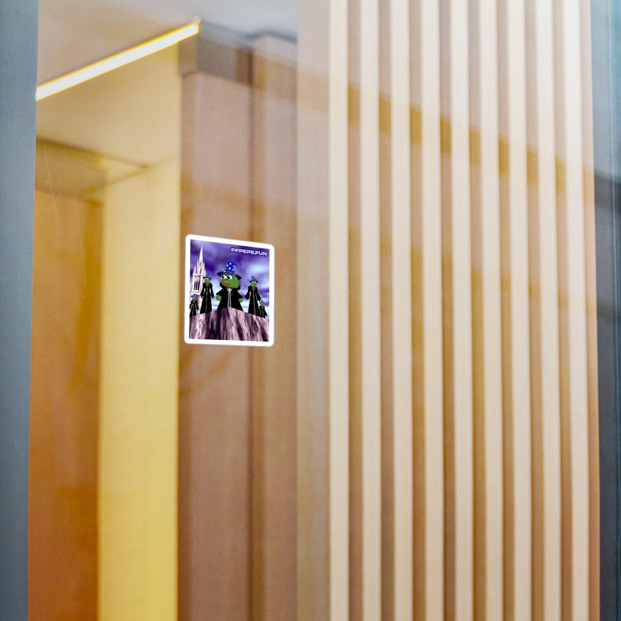PFP Vinyl Sticker — Wizards Square