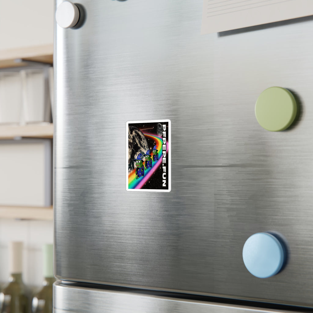 PFP Vinyl Sticker — PFP Wizard Gang in Space