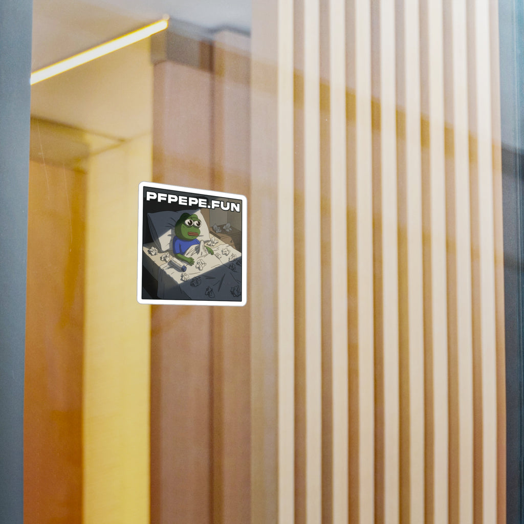 PFP Vinyl Sticker — PFP Busy Night