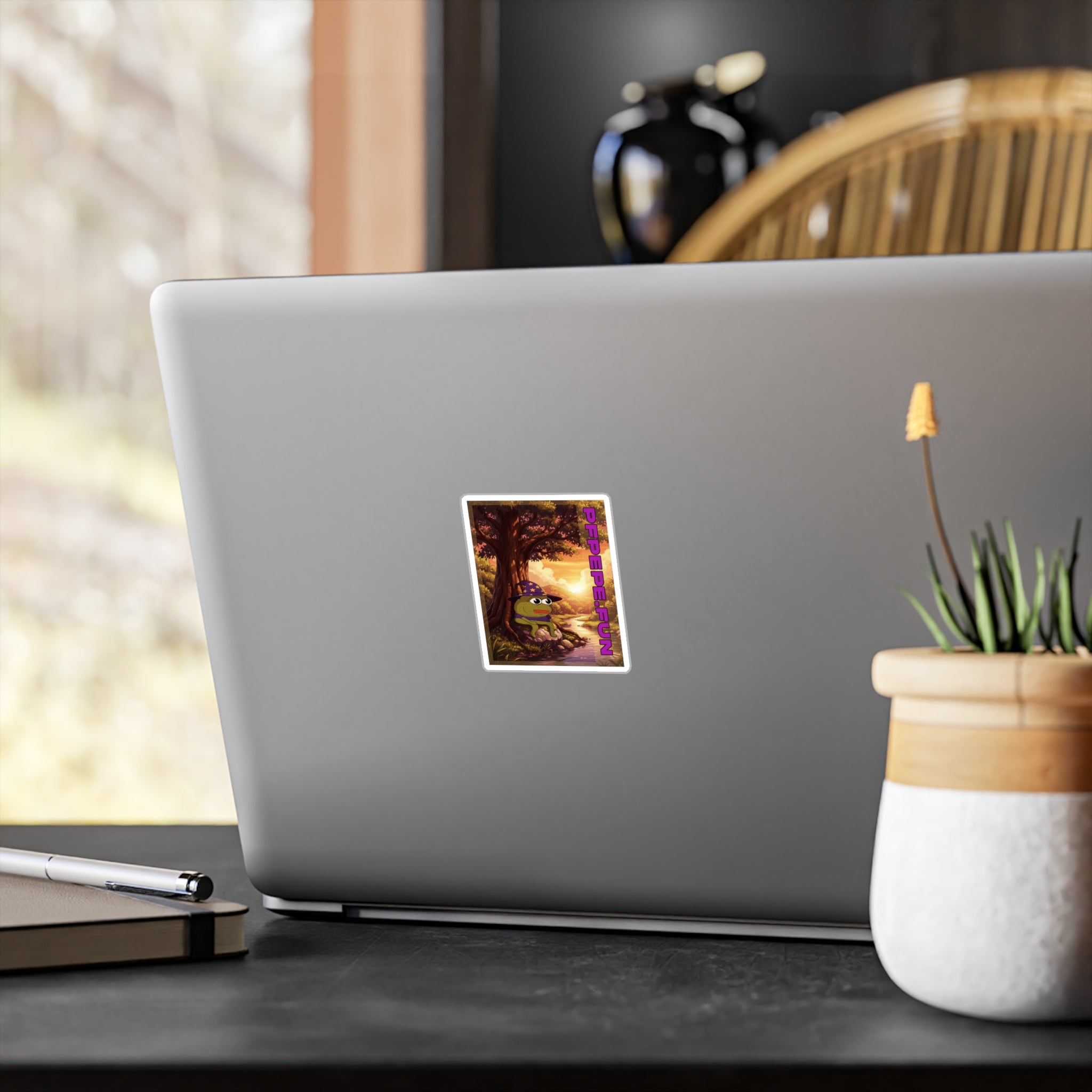 PFP Vinyl Sticker — PFP Wizard Chilling