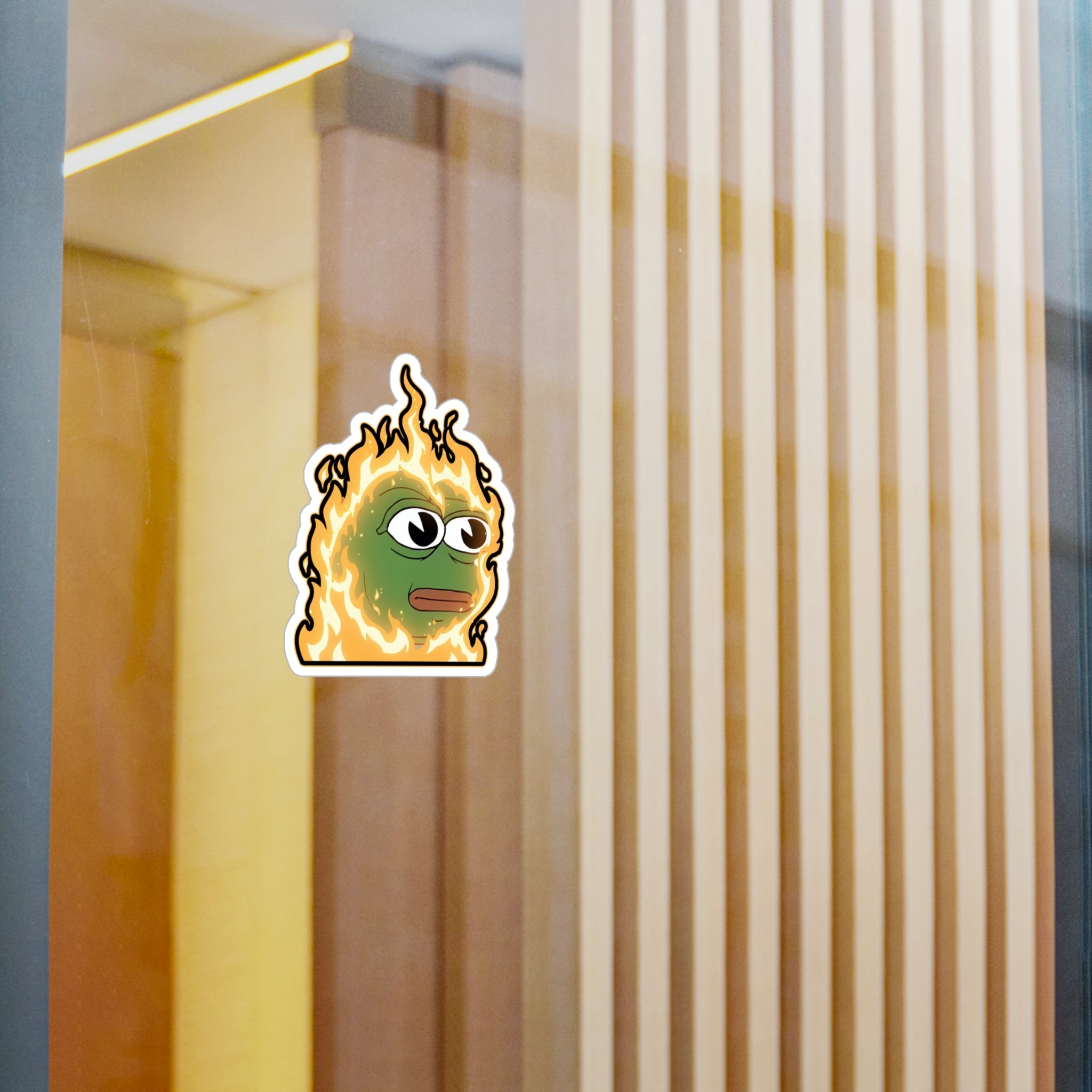 PFP Vinyl Sticker — PFP is Hot asf