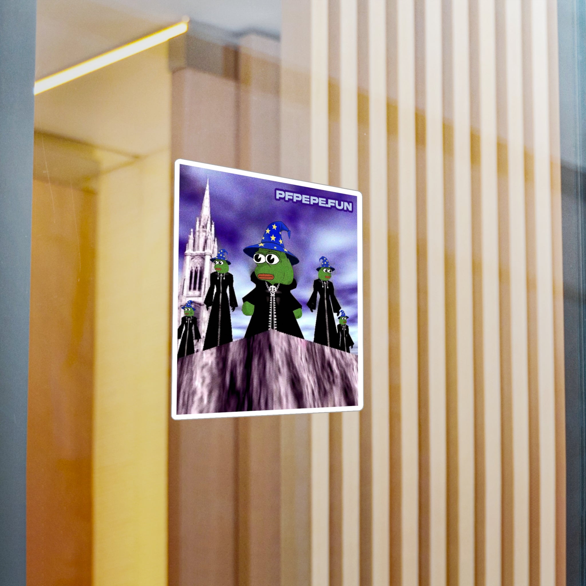 PFP Vinyl Sticker — Wizards Square