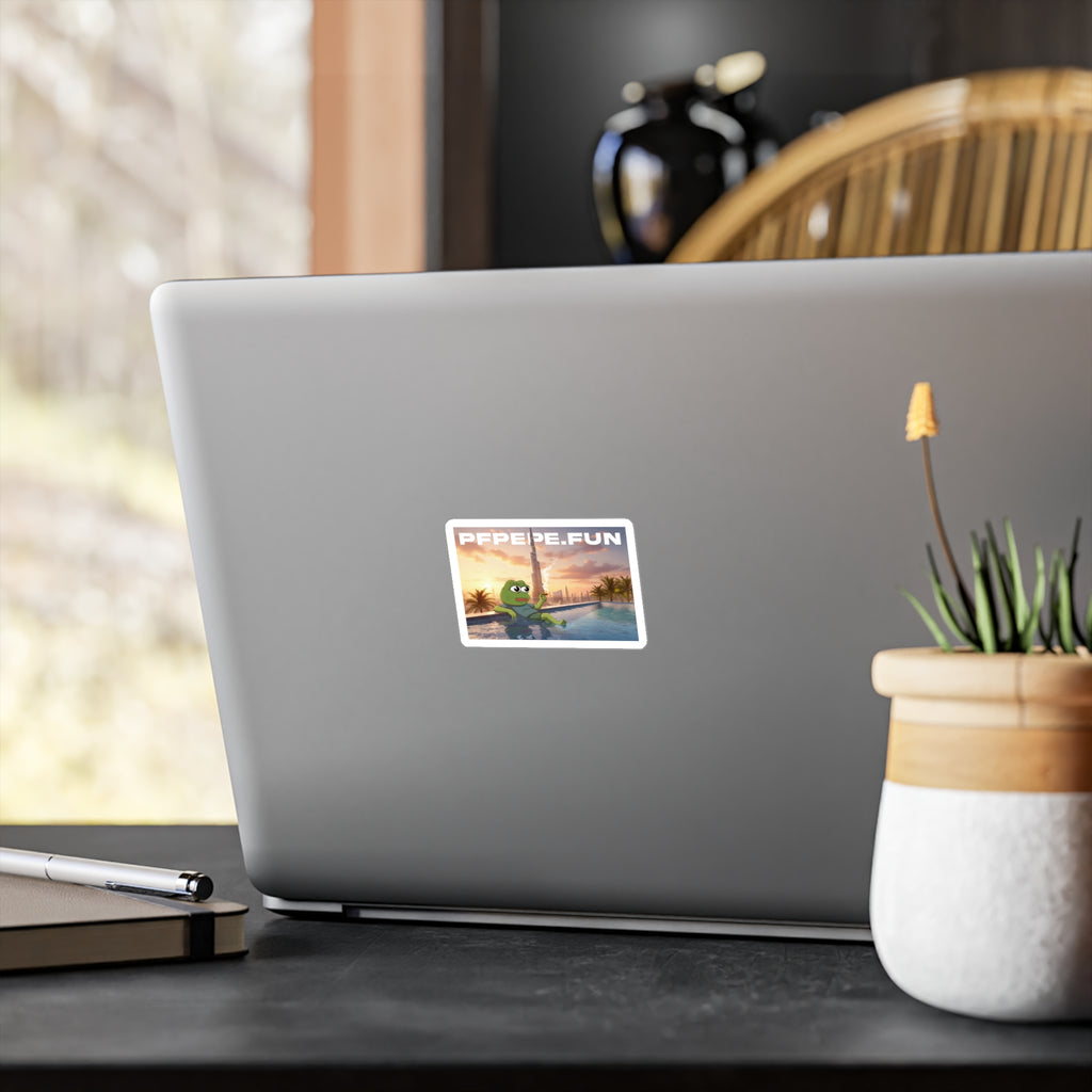 PFP Vinyl Sticker — PFP In Dubai