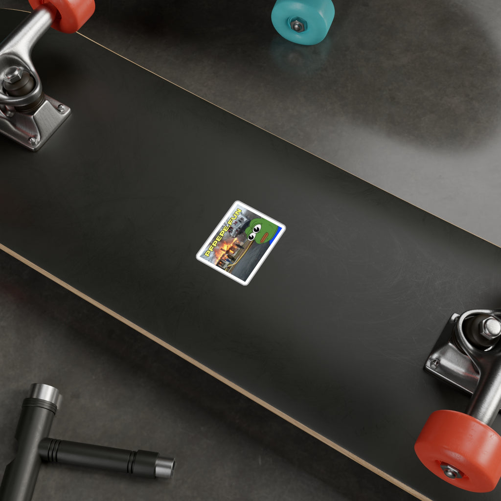 PFP Vinyl Sticker — PFP Unfazed