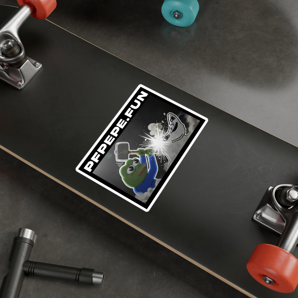 PFP Vinyl Sticker — PFP "Jeets get REKT"