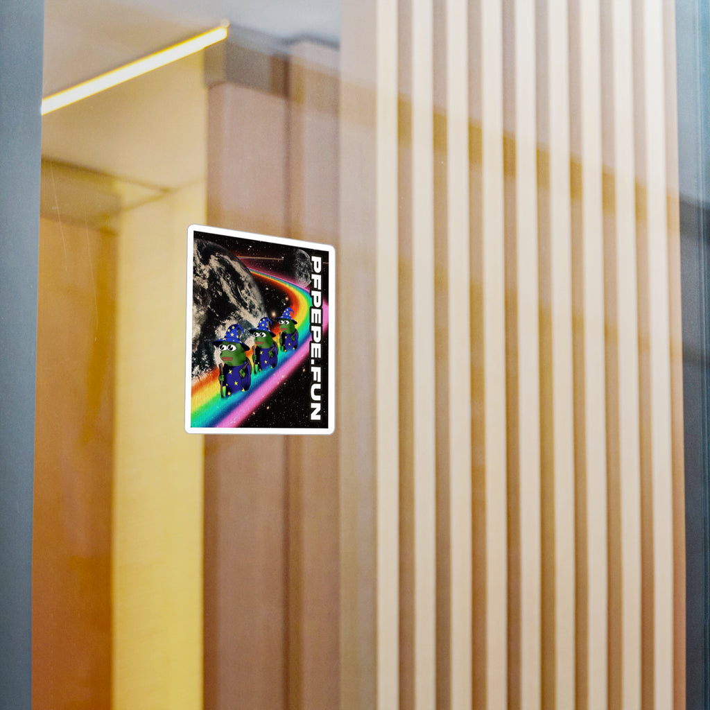PFP Vinyl Sticker — PFP Wizard Gang in Space