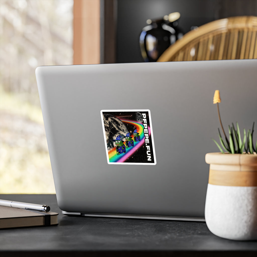 PFP Vinyl Sticker — PFP Wizard Gang in Space