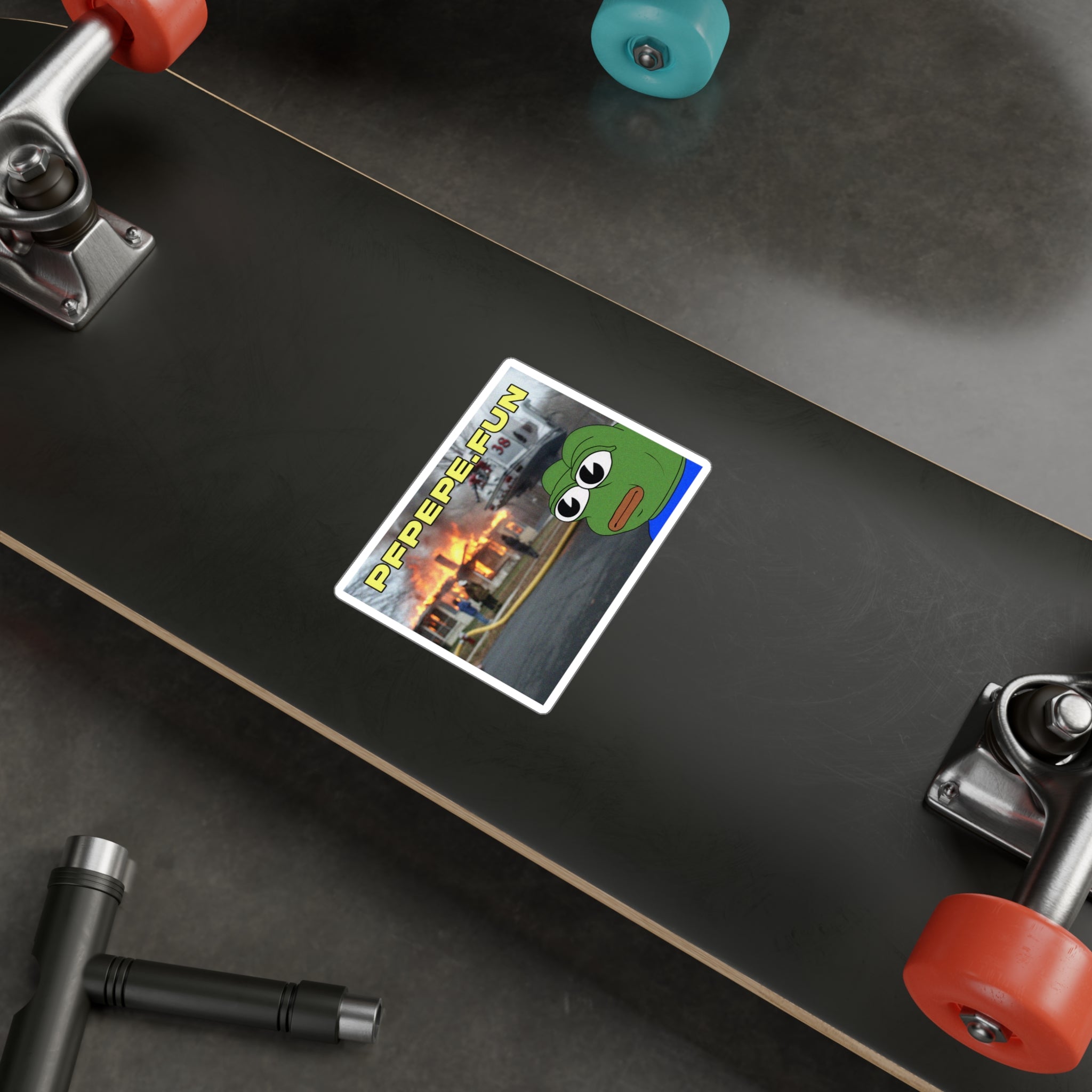 PFP Vinyl Sticker — PFP Unfazed