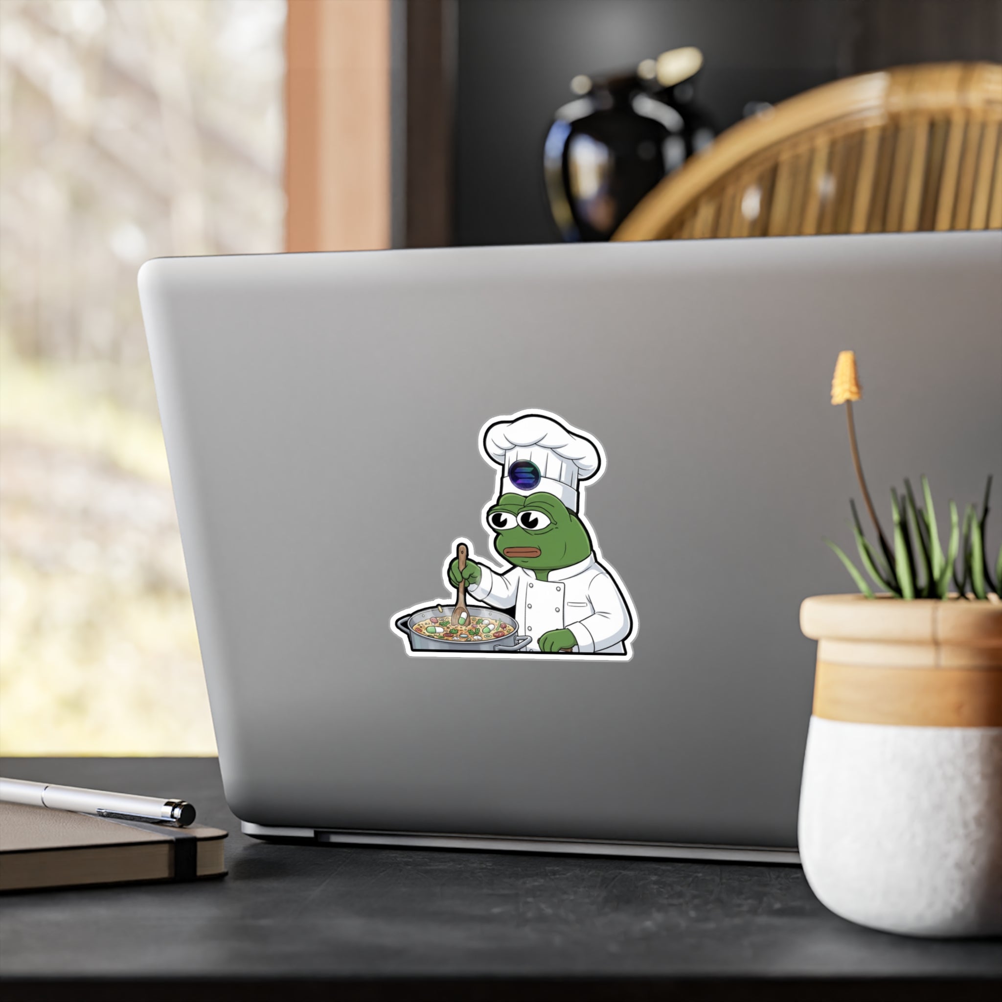 PFP Vinyl Sticker — PFP "Let him COOK"