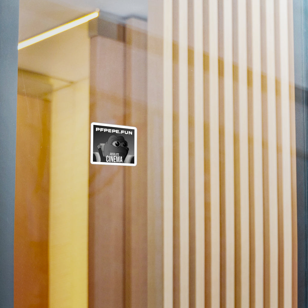 PFP Vinyl Sticker — PFP Absolute Cinema