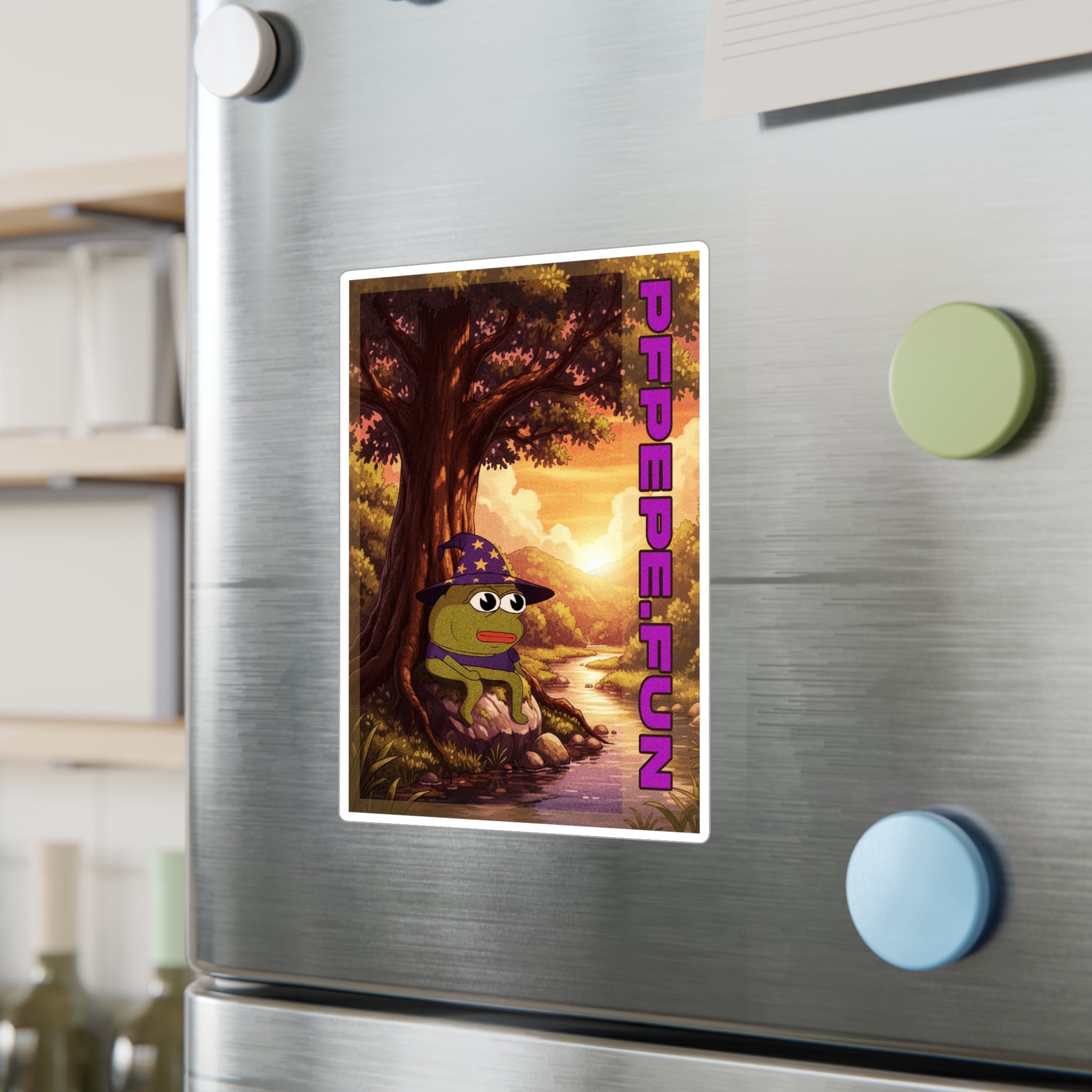 PFP Vinyl Sticker — PFP Wizard Chilling