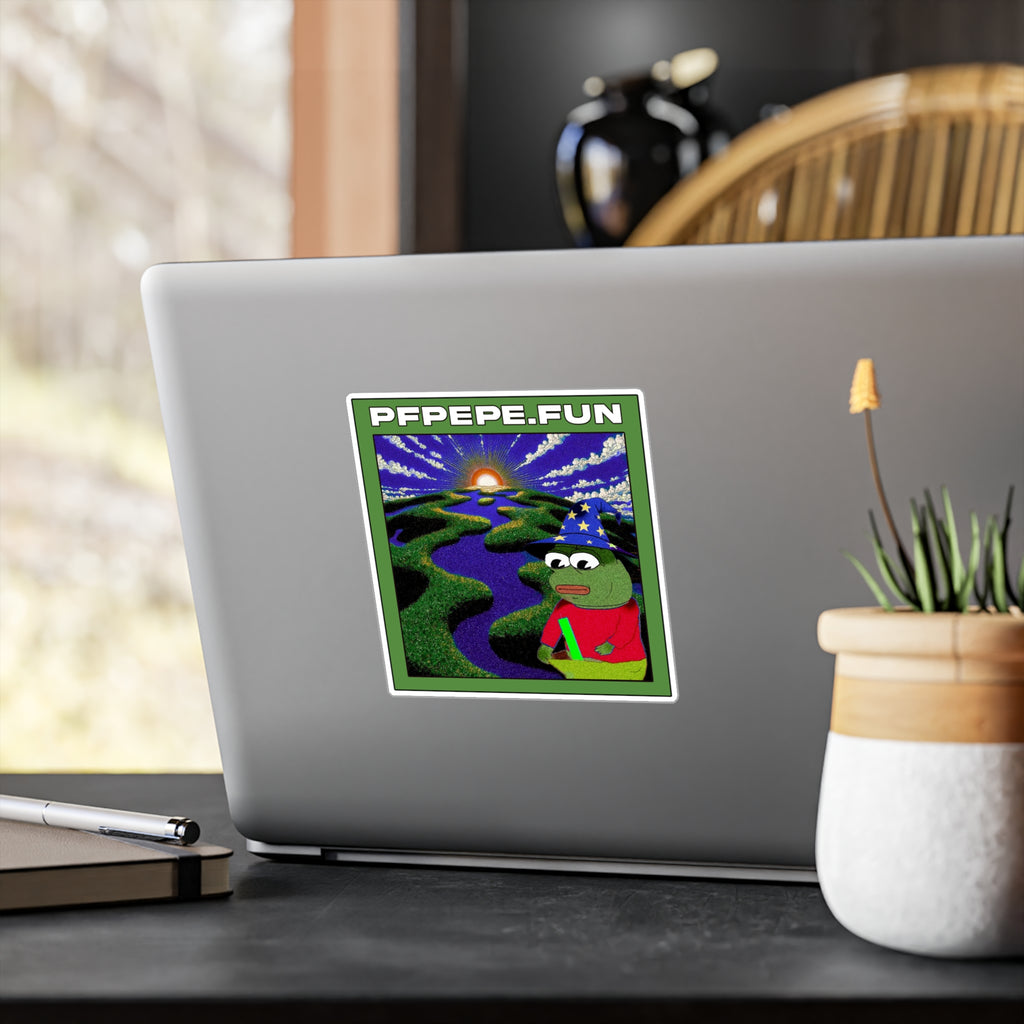 PFP Vinyl Sticker — PFP Wizard Candle