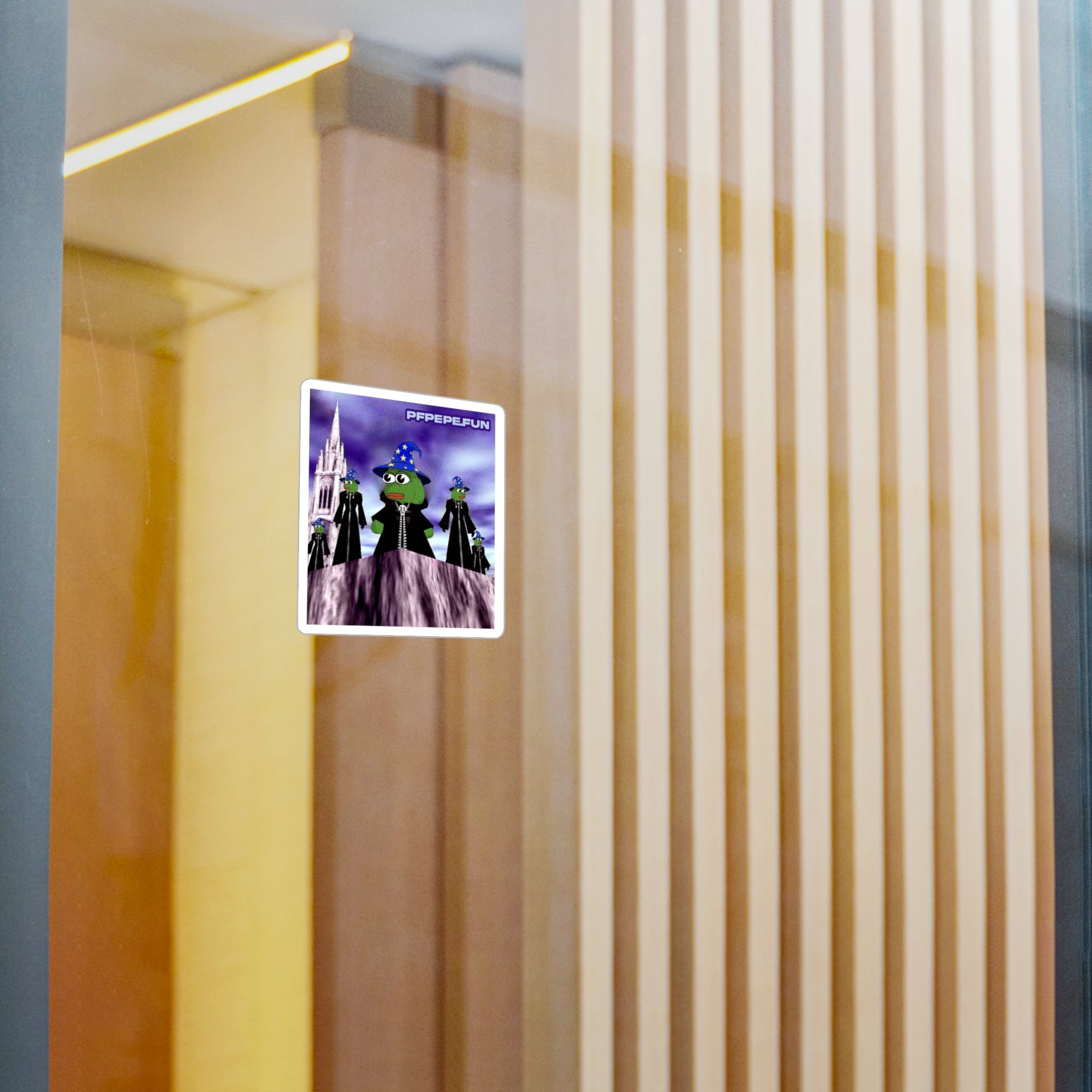 PFP Vinyl Sticker — Wizards Square