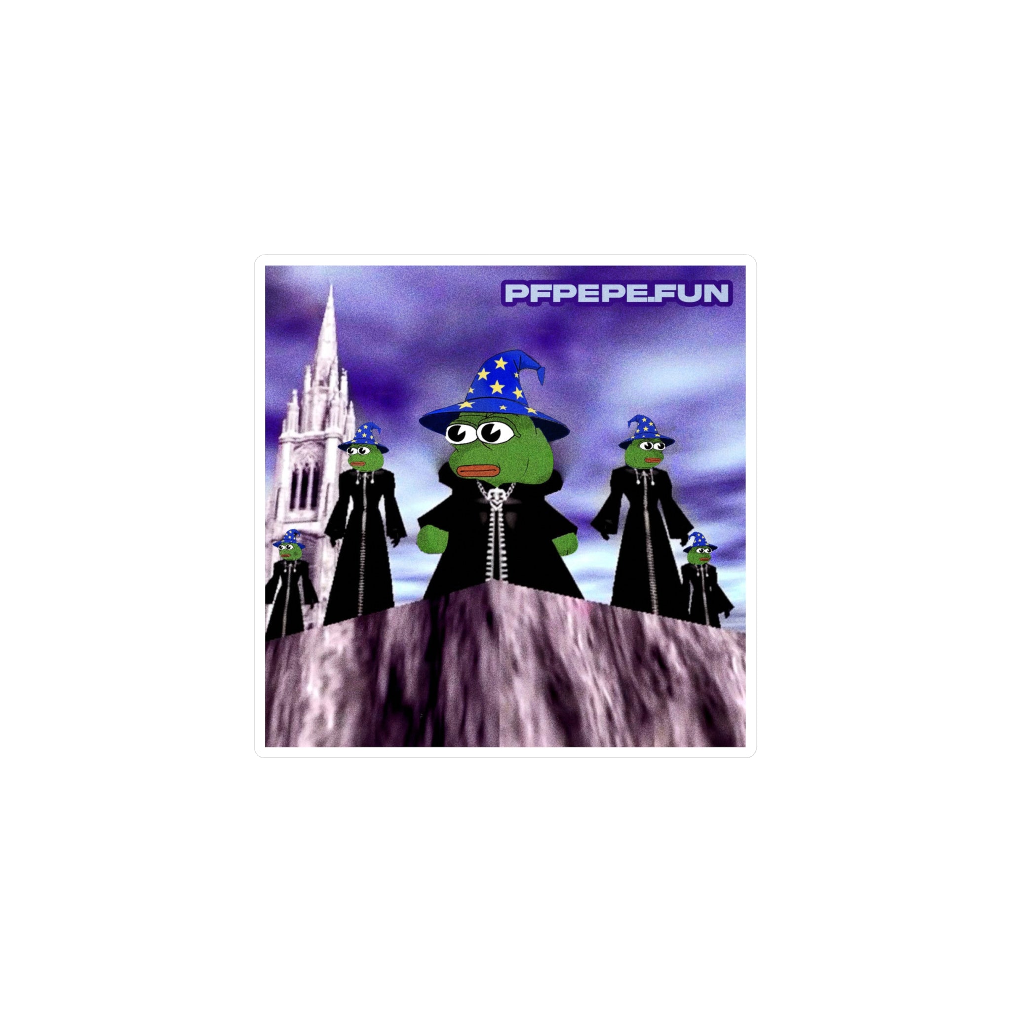 PFP Vinyl Sticker — Wizards Square