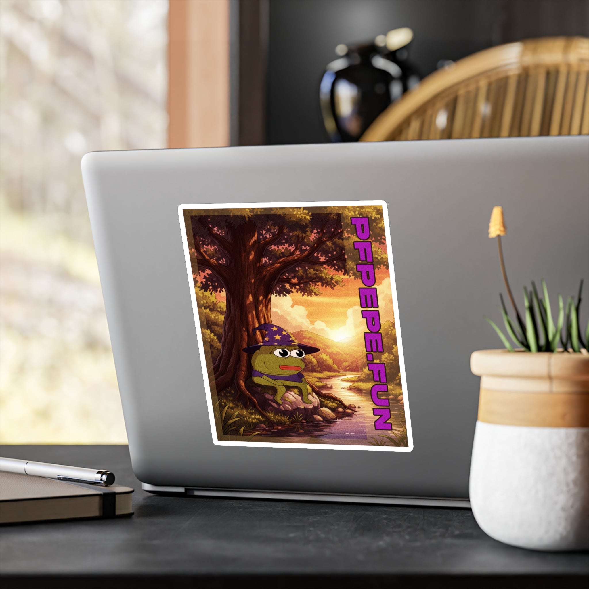PFP Vinyl Sticker — PFP Wizard Chilling