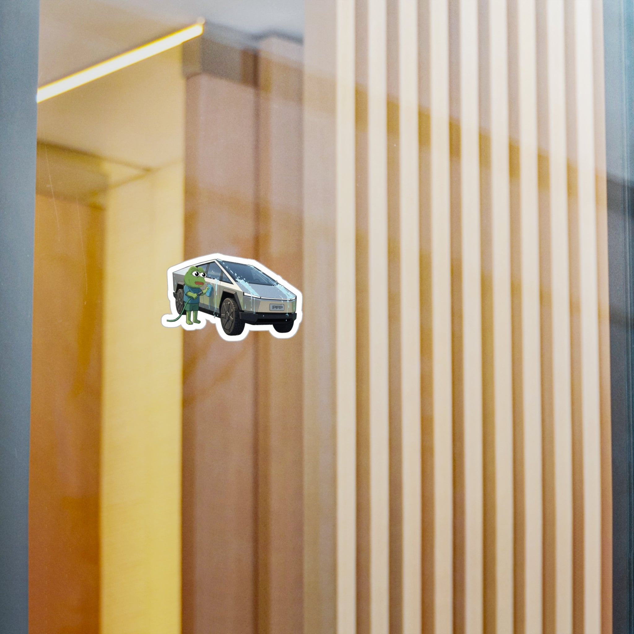 PFP Vinyl Sticker — PFP Car Wash