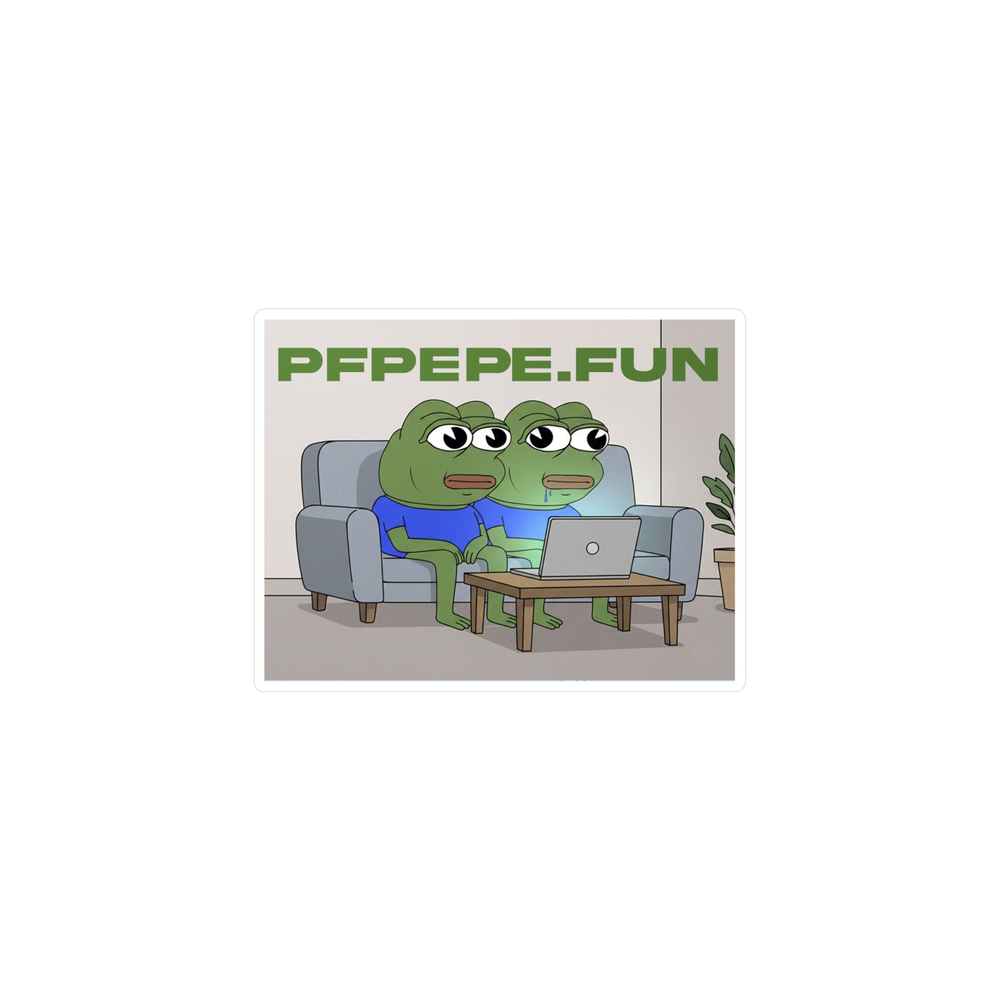 PFP Vinyl Sticker — PFP Tiberius