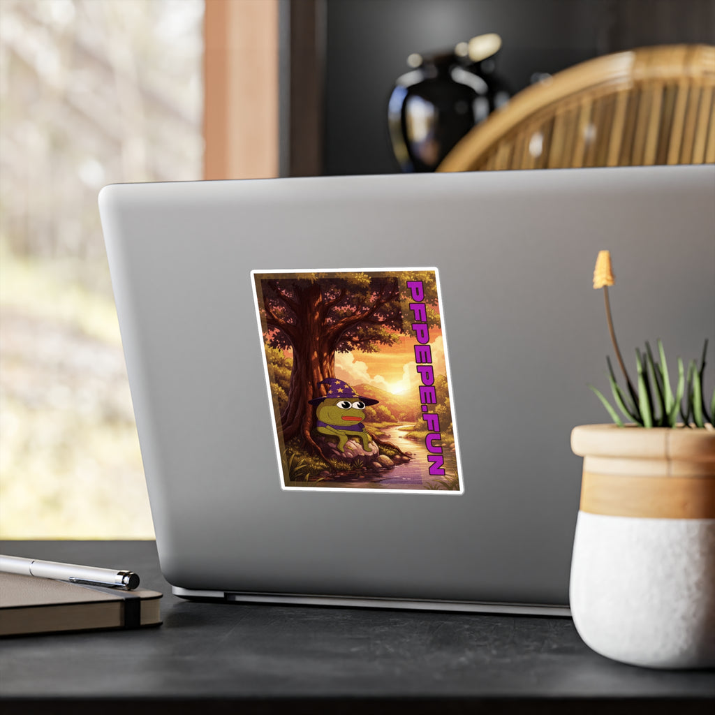 PFP Vinyl Sticker — PFP Wizard Chilling