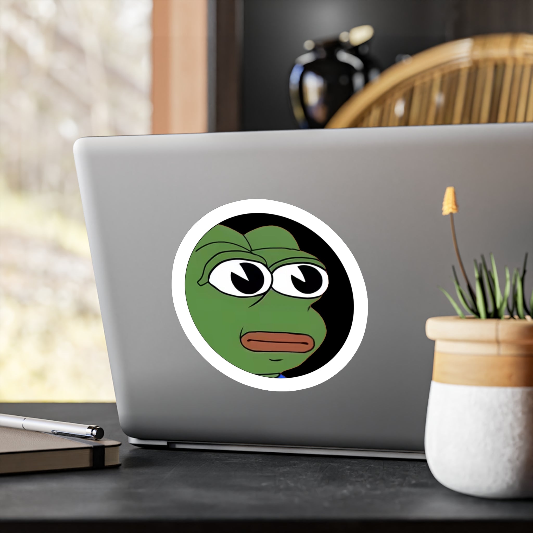 PFP Vinyl Sticker — PFP Head Circle