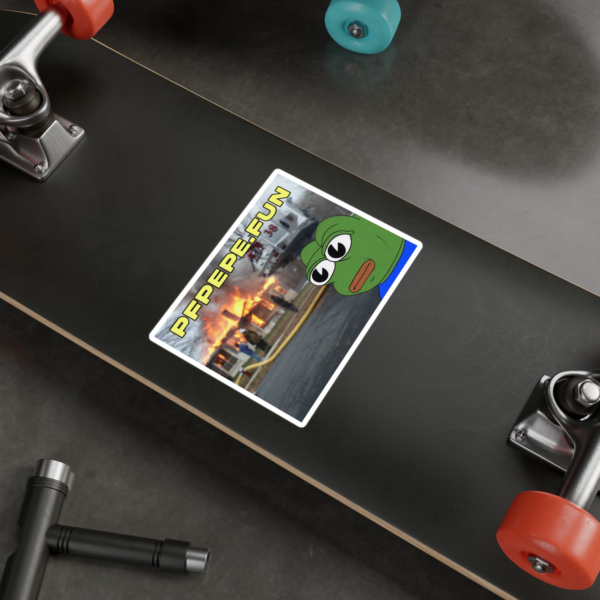 PFP Vinyl Sticker — PFP Unfazed