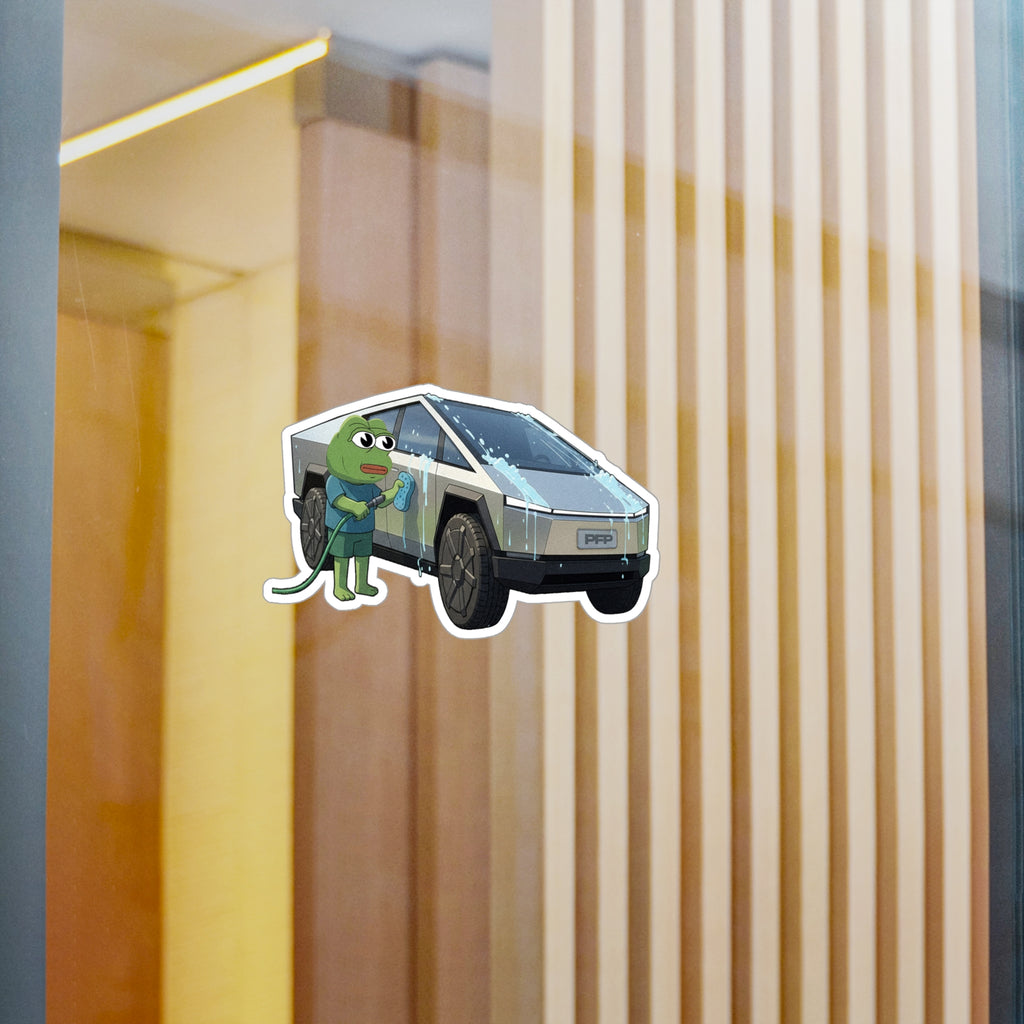 PFP Vinyl Sticker — PFP Car Wash