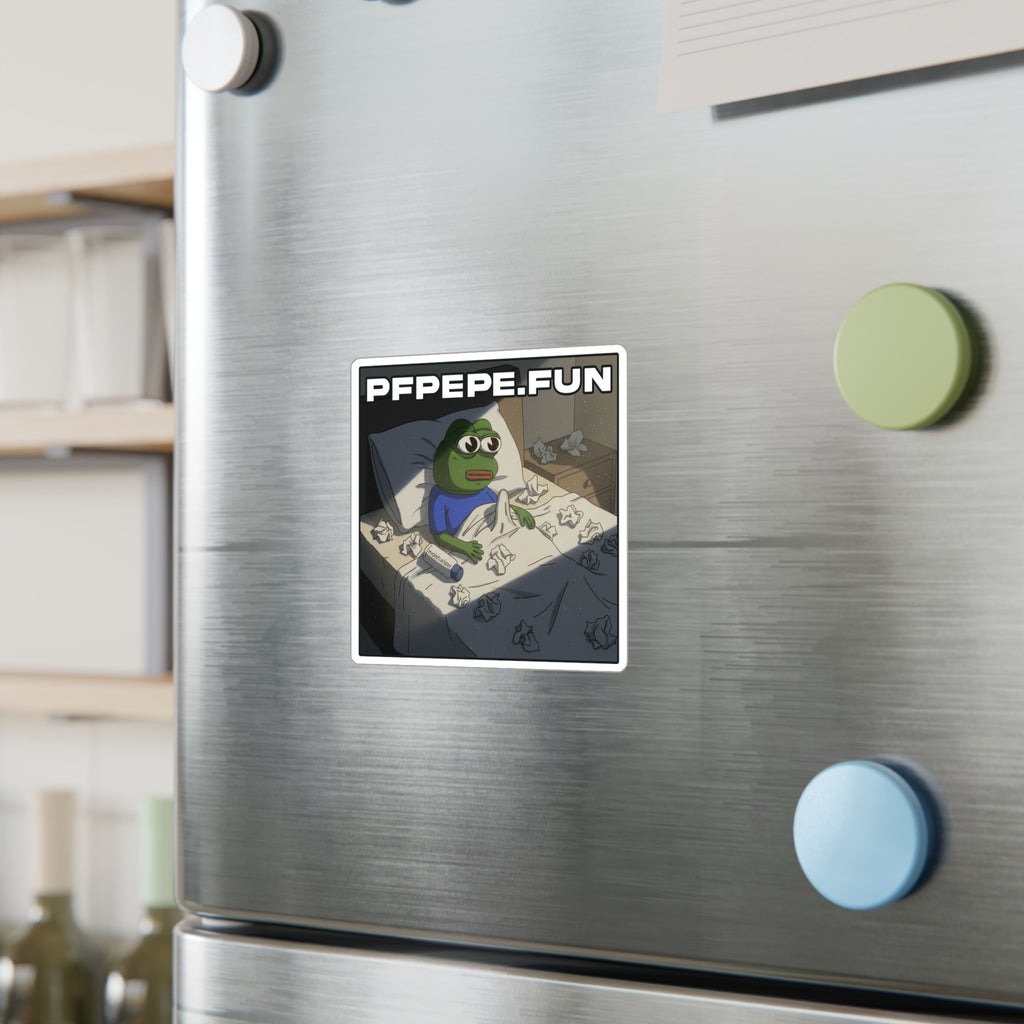 PFP Vinyl Sticker — PFP Busy Night
