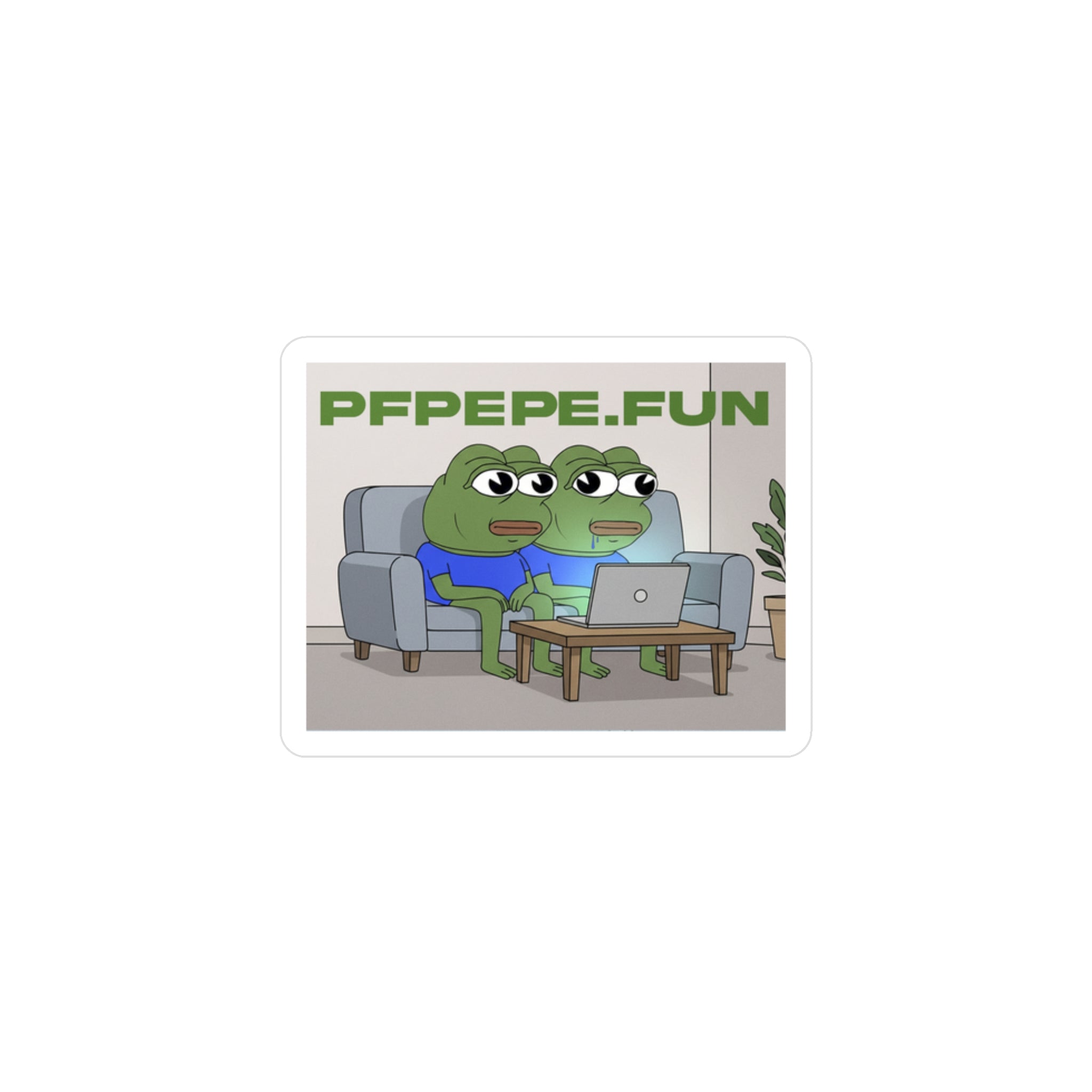 PFP Vinyl Sticker — PFP Tiberius