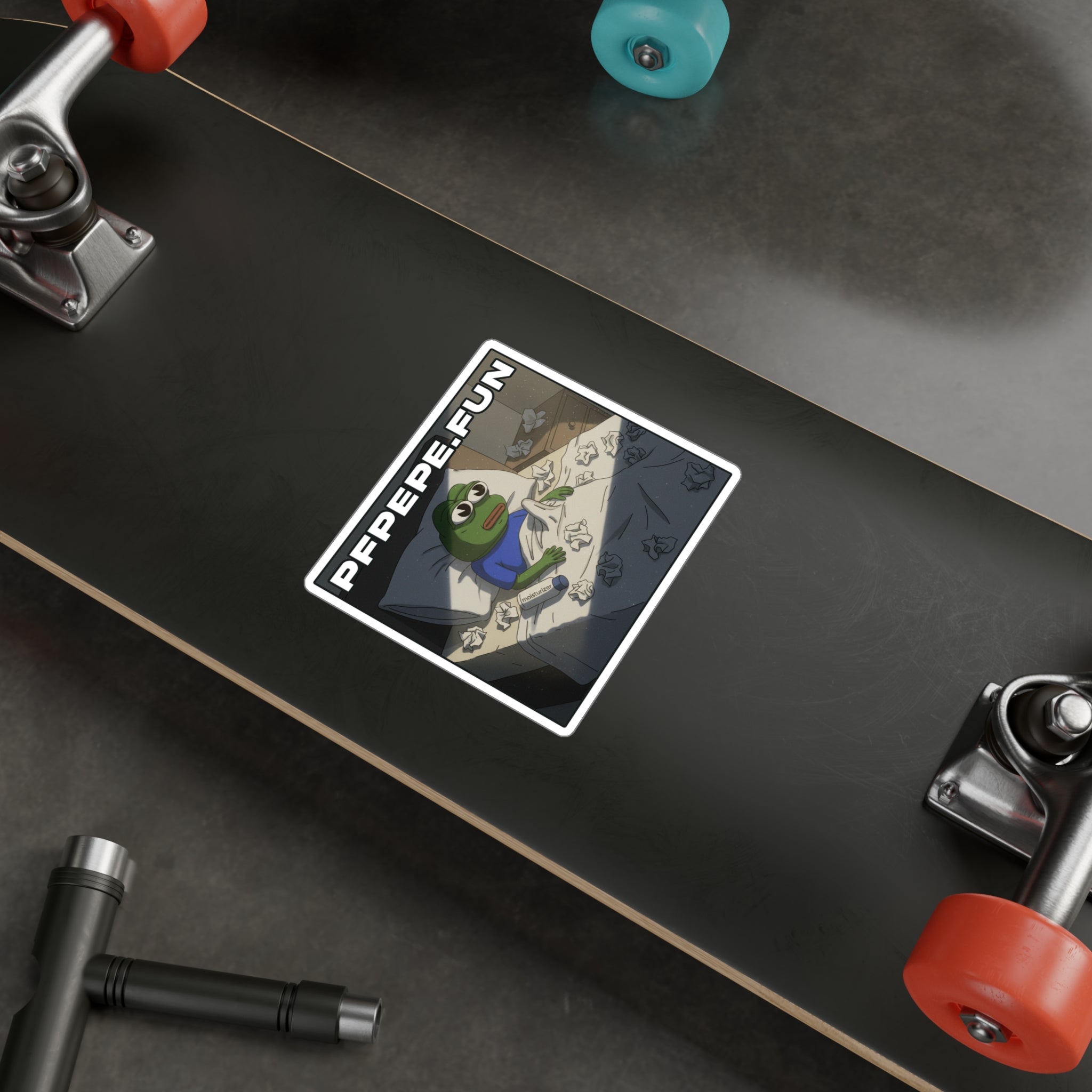 PFP Vinyl Sticker — PFP Busy Night