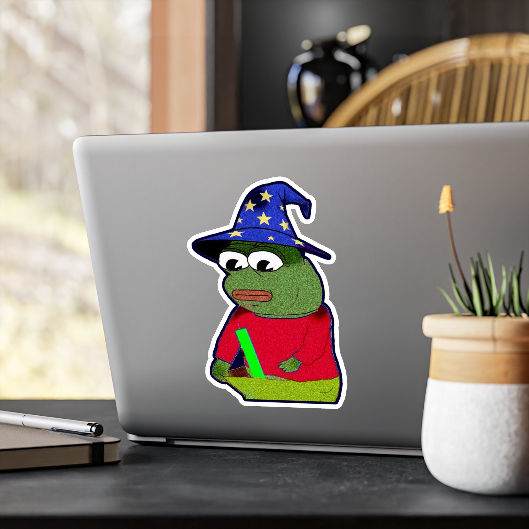 PFP Vinyl Sticker — PFP Wizard Candle Cutout